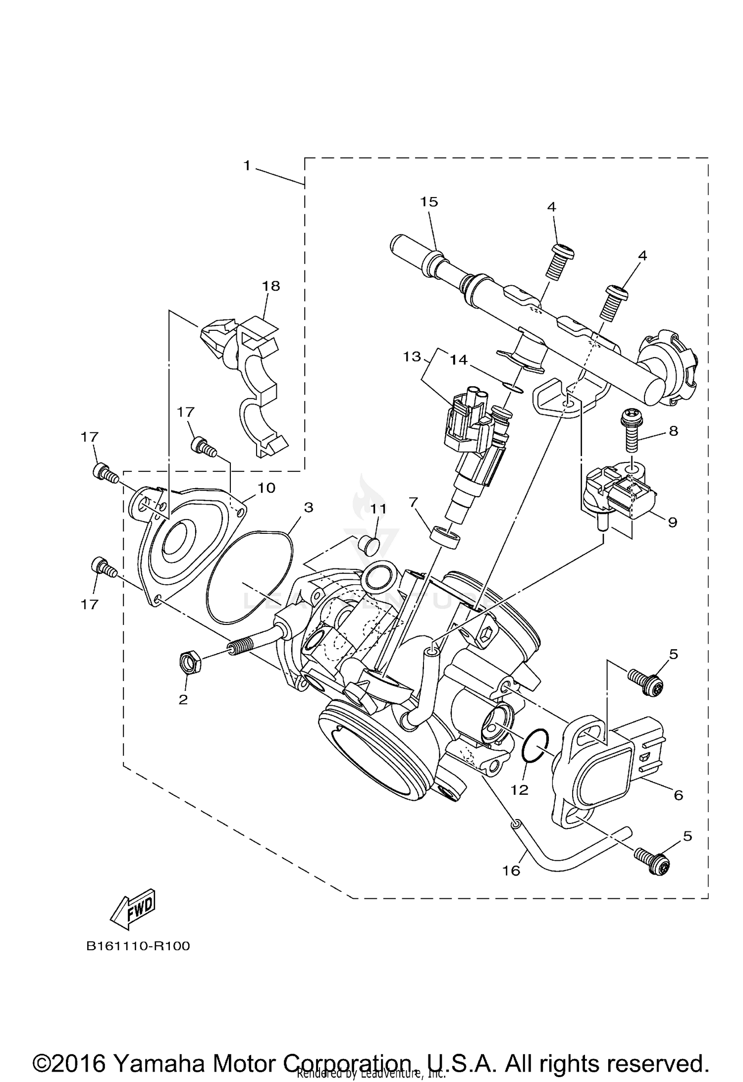 THROTTLE BODY ASSY 1