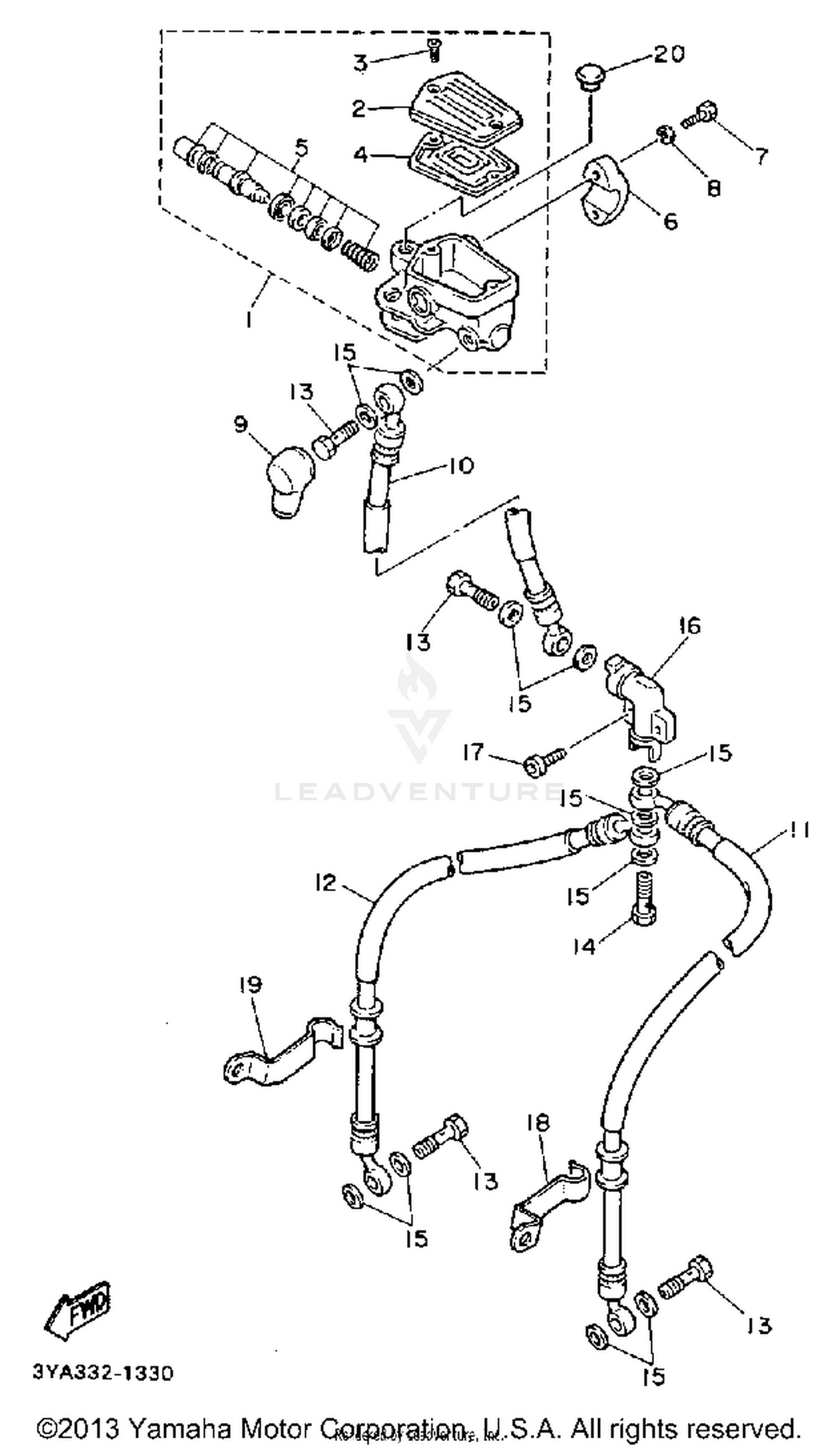 FRONT MASTER CYLINDER