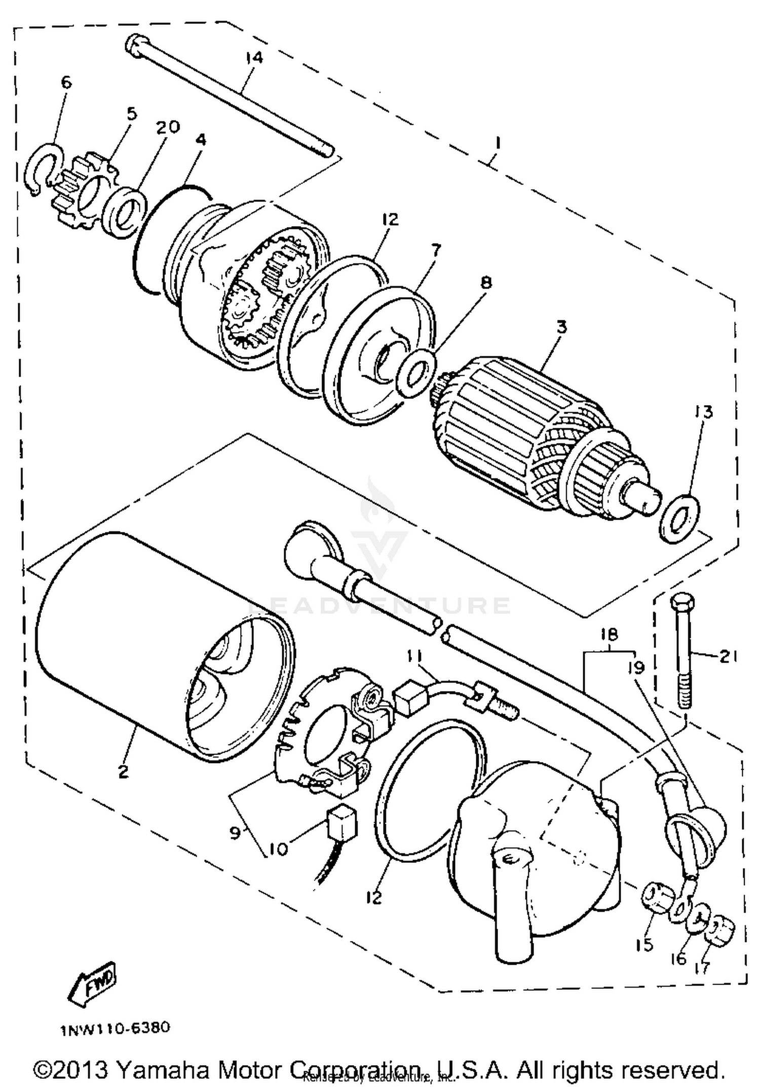 STARTING MOTOR