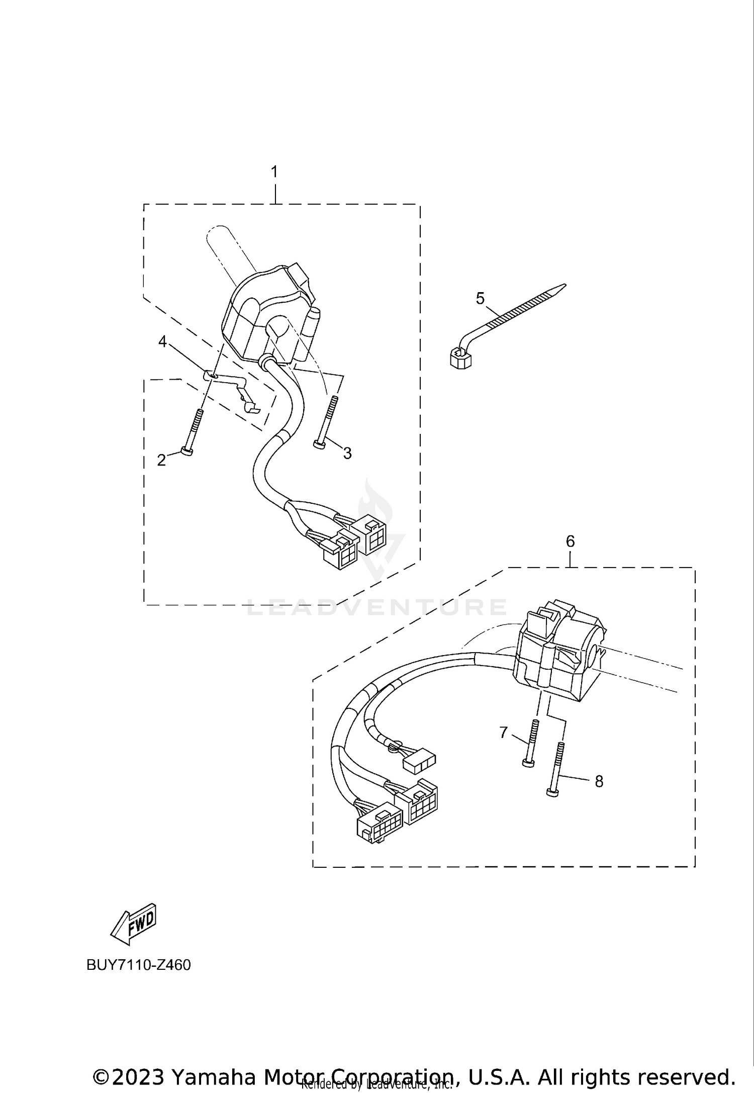 HANDLE SWITCH & LEVER