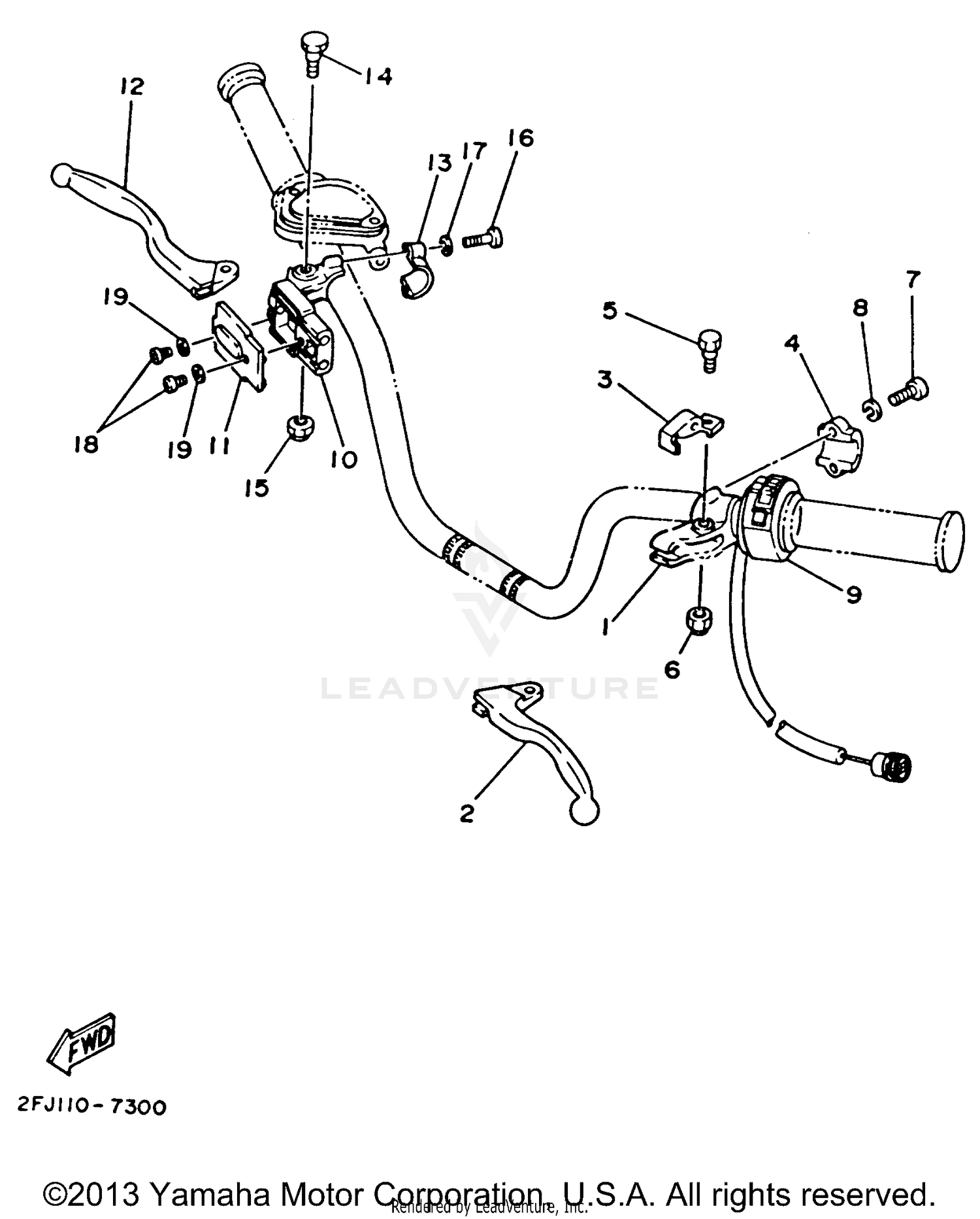 HANDLE SWITCH - LEVER