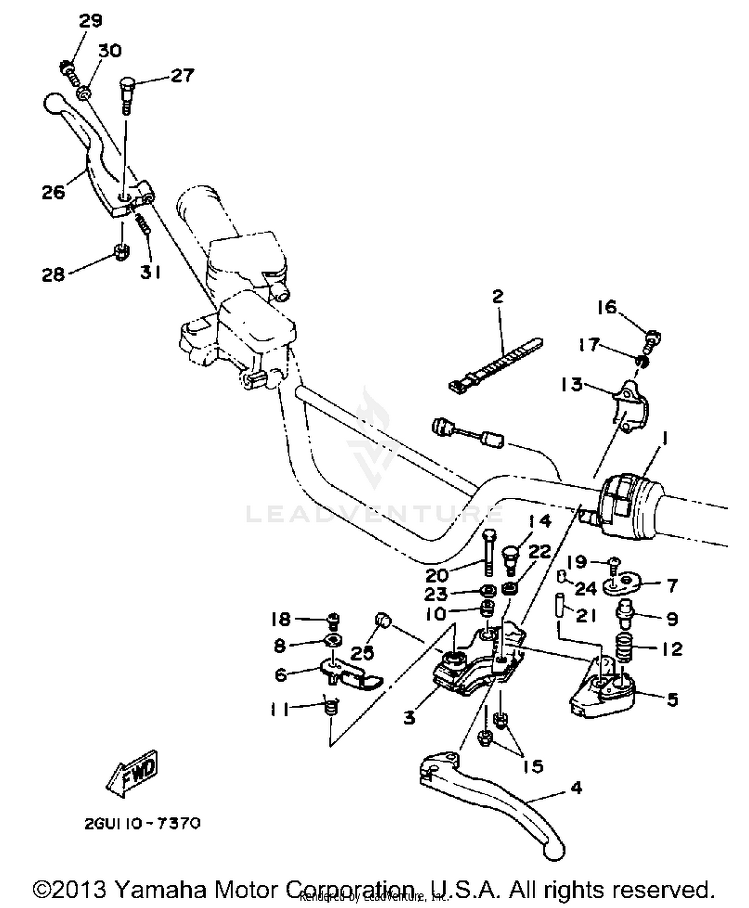 HANDLE SWITCH - LEVER