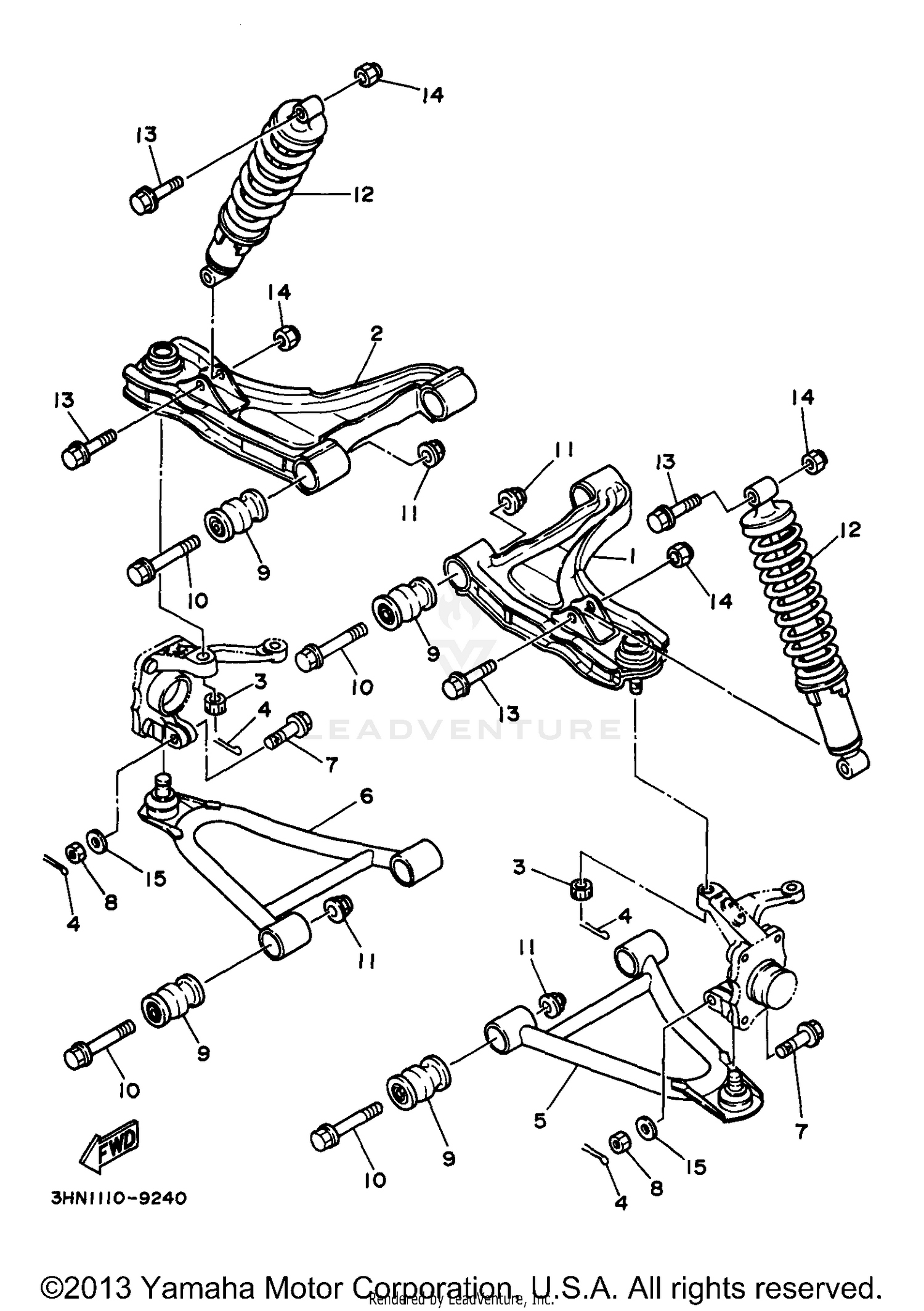 FRONT SUSPENSION - WHEEL