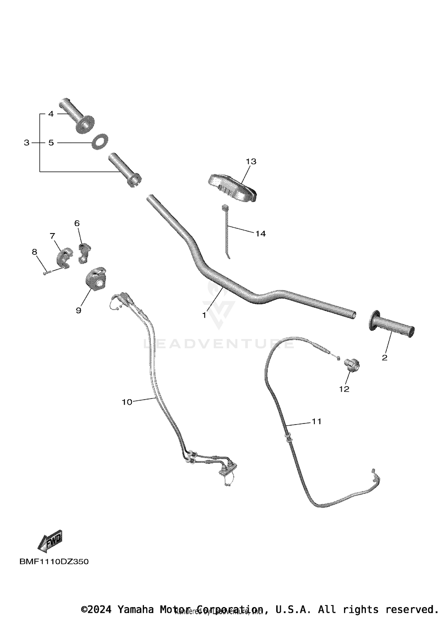 STEERING HANDLE & CABLE