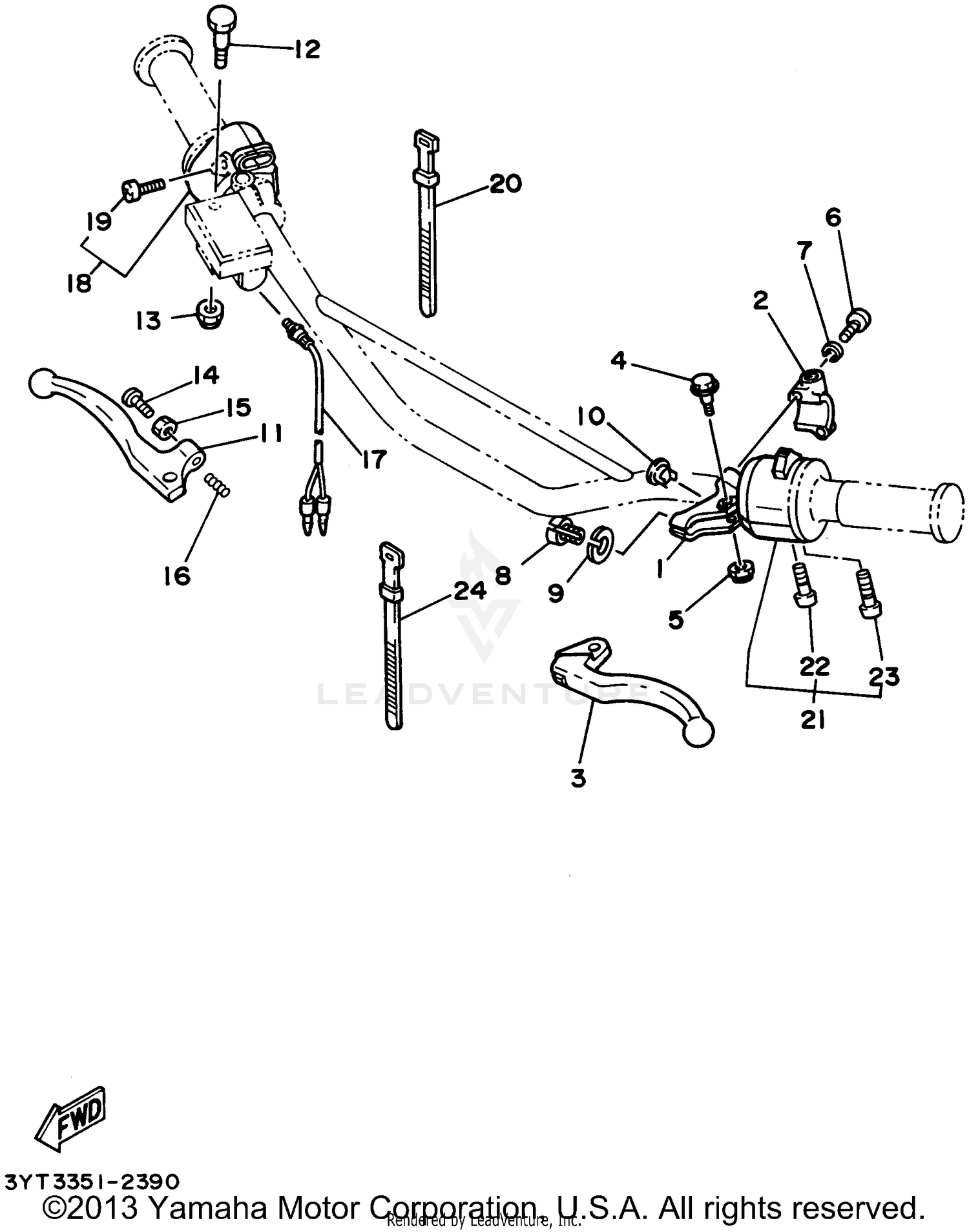 HANDLE SWITCH - LEVER