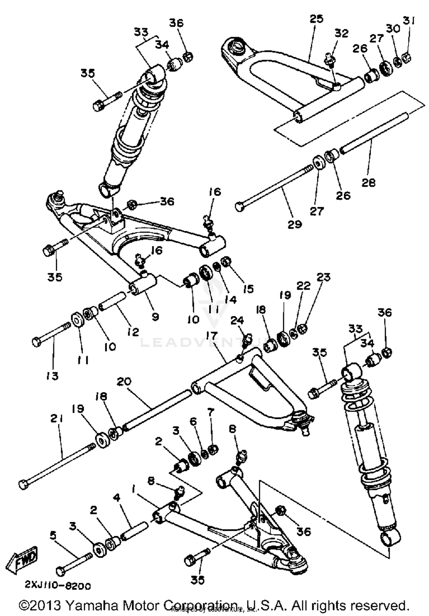 FRONT SUSPENSION WHEEL