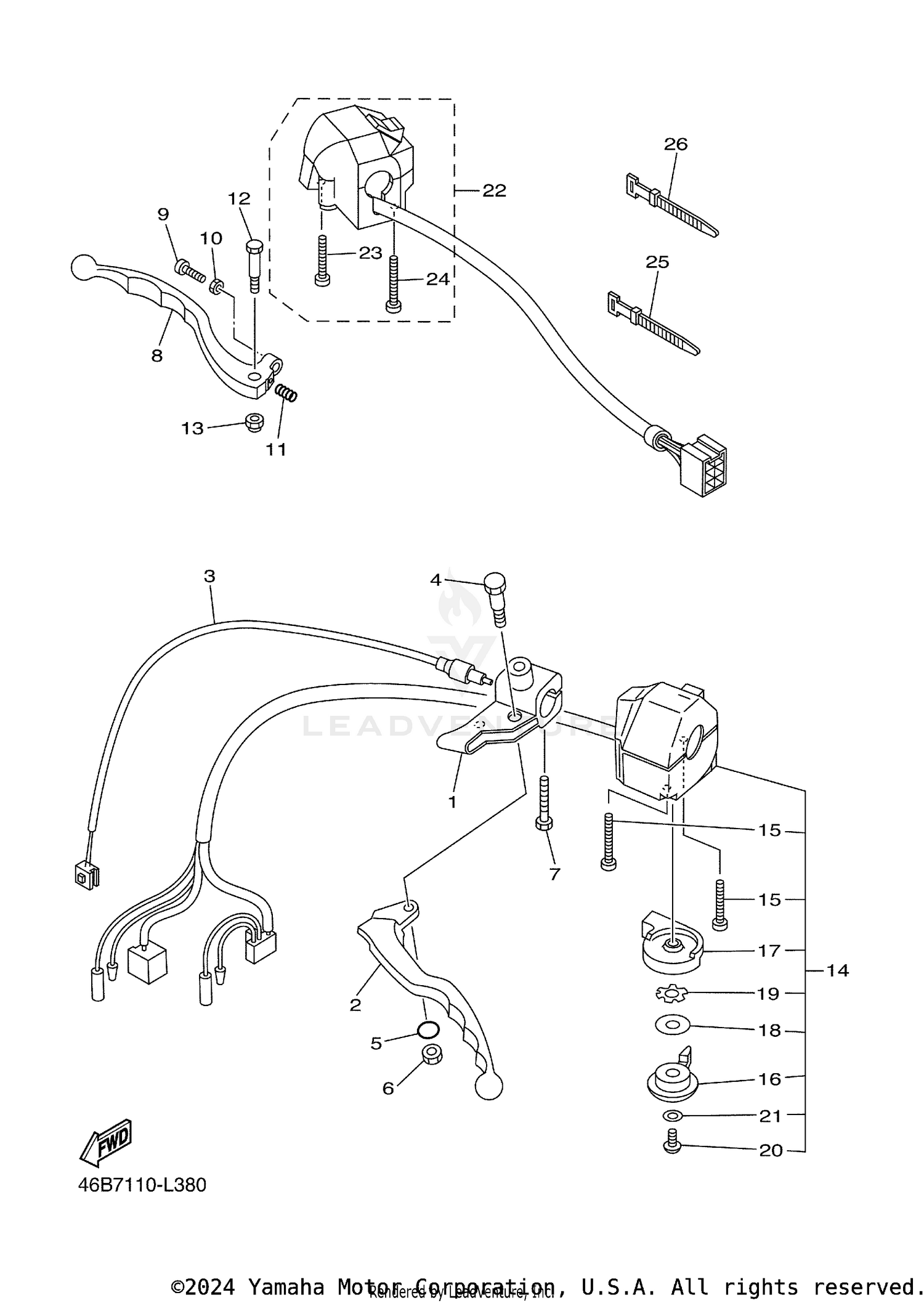 HANDLE SWITCH & LEVER