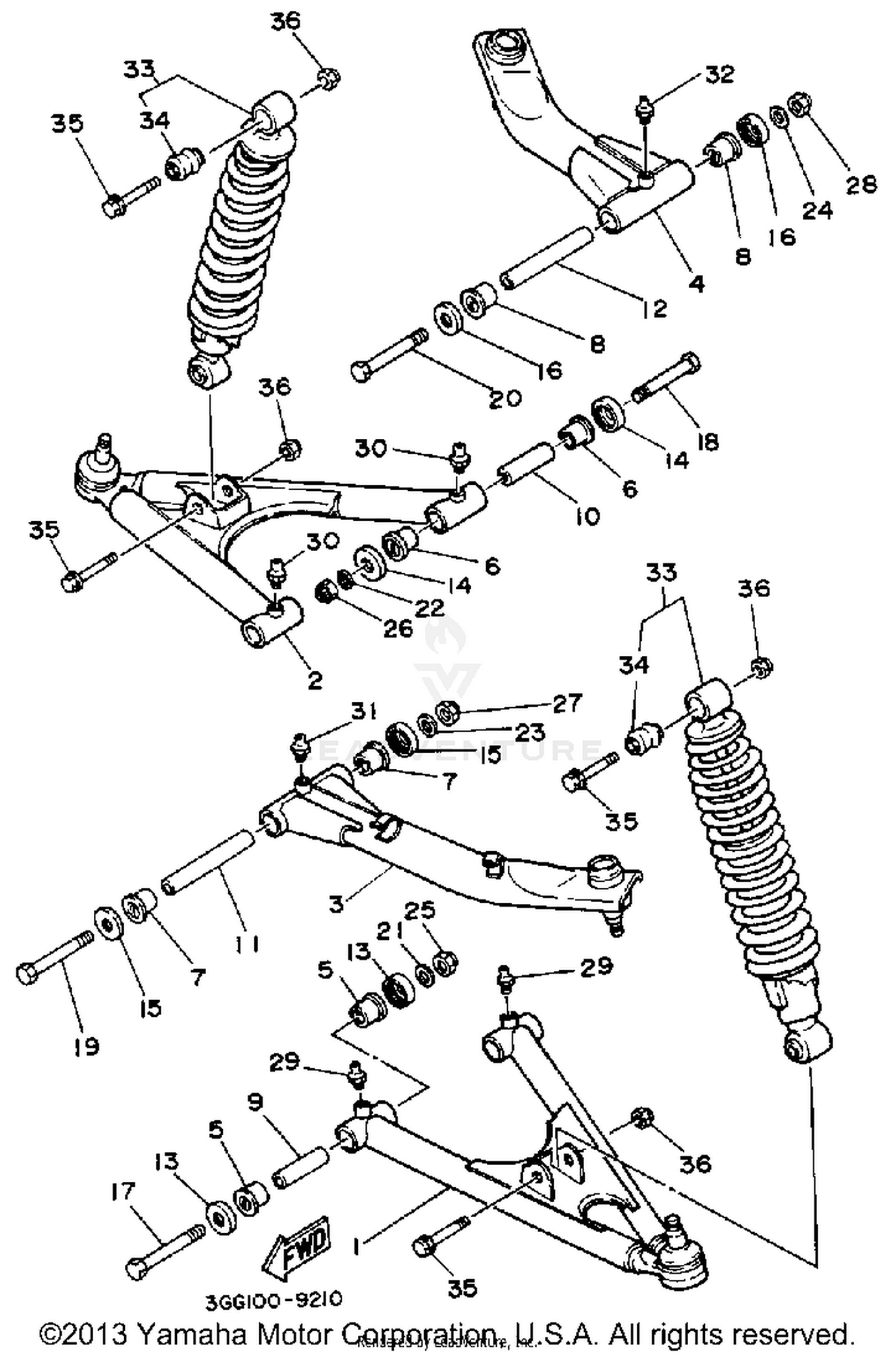 FRONT SUSPENSION - WHEEL