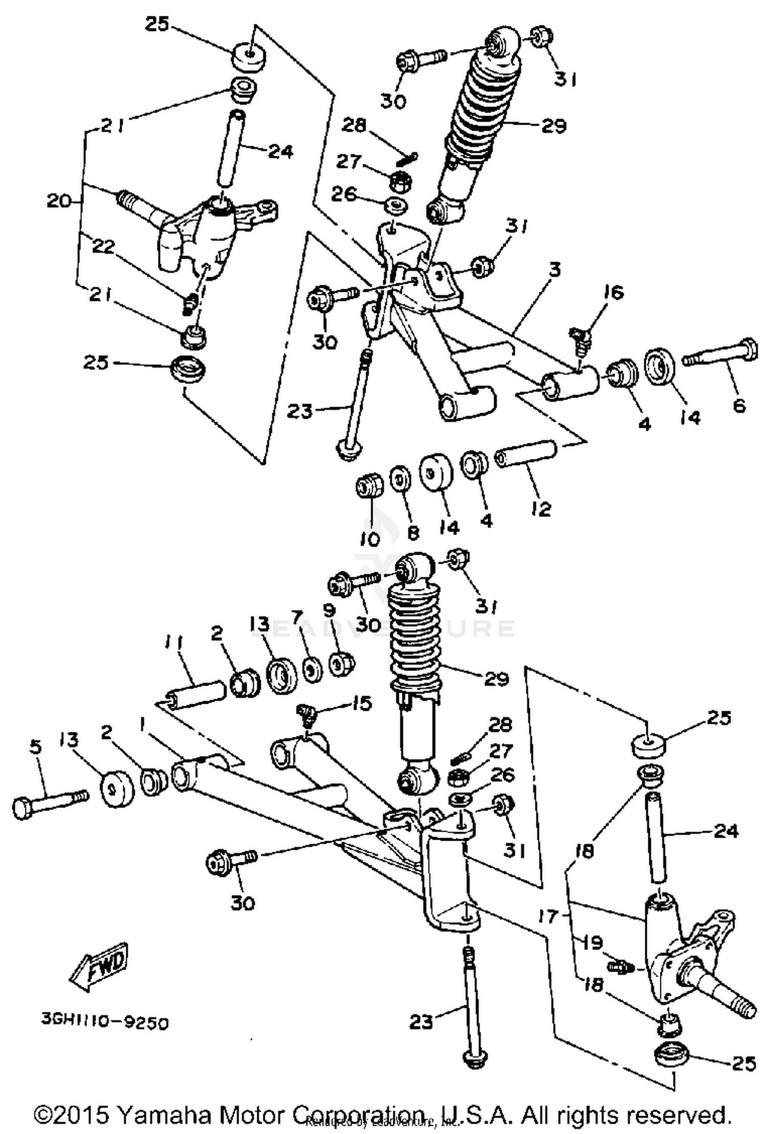 FRONT SUSPENSION-WHEEL