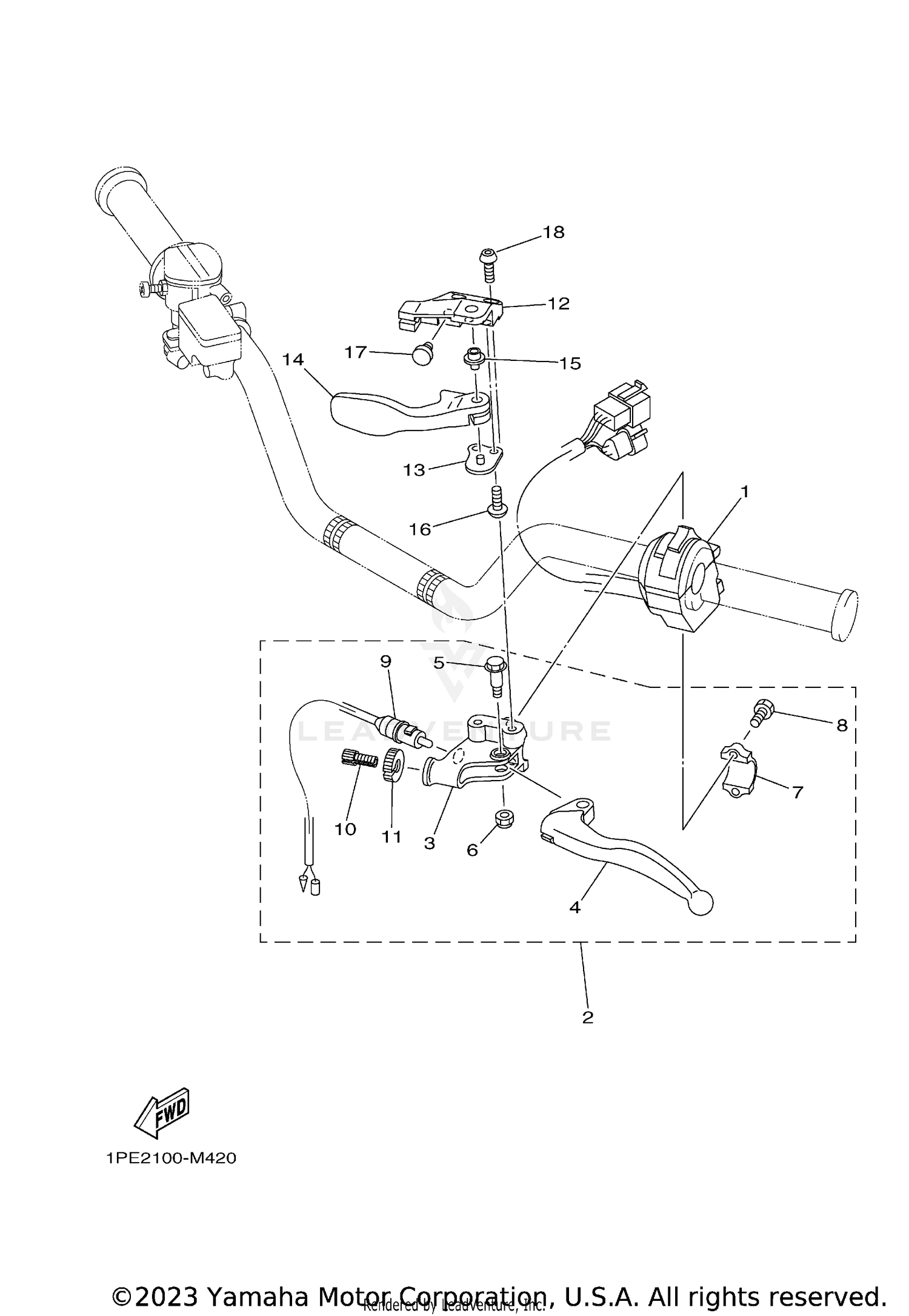 HANDLE SWITCH & LEVER