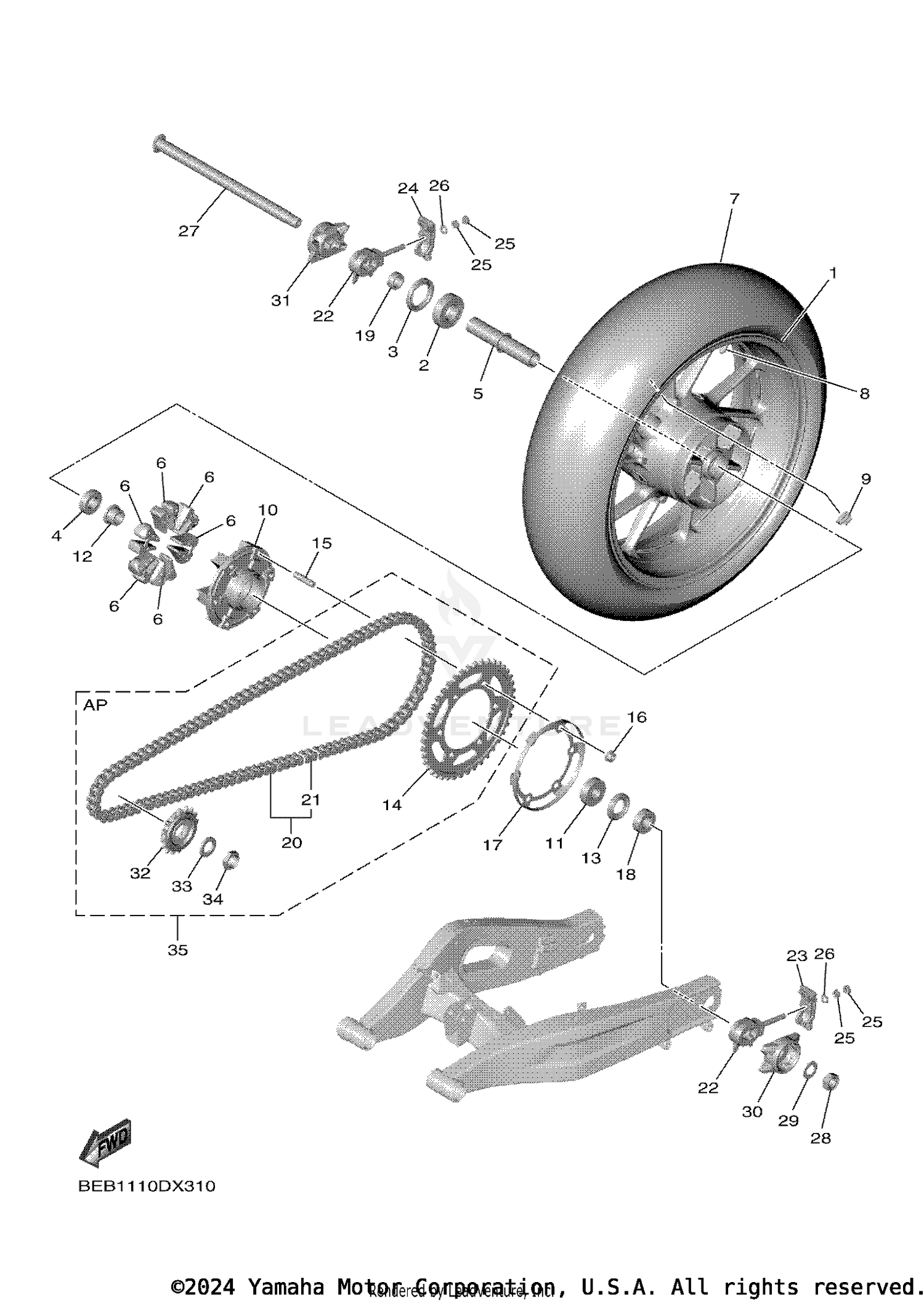 REAR WHEEL