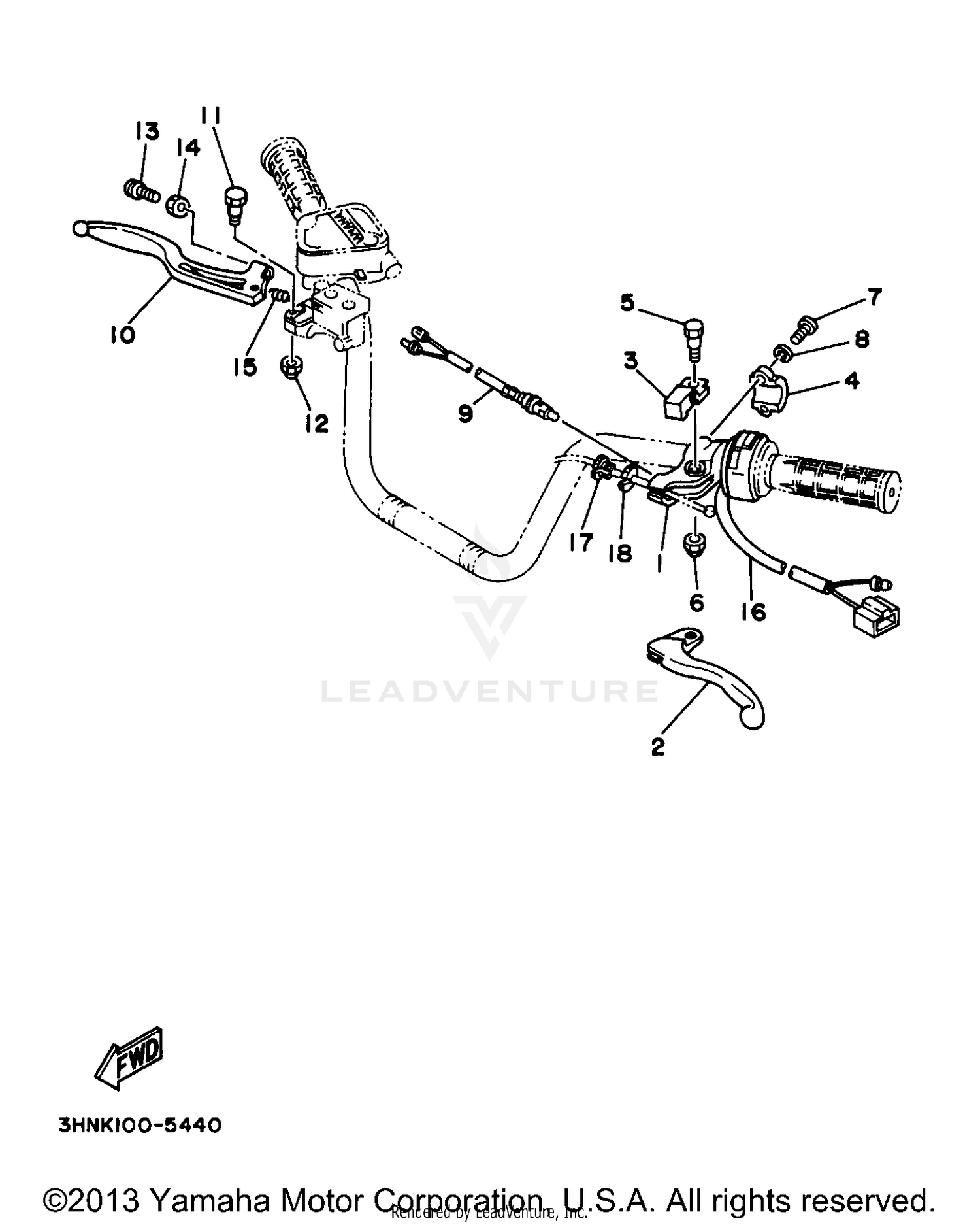 HANDLE SWITCH - LEVER