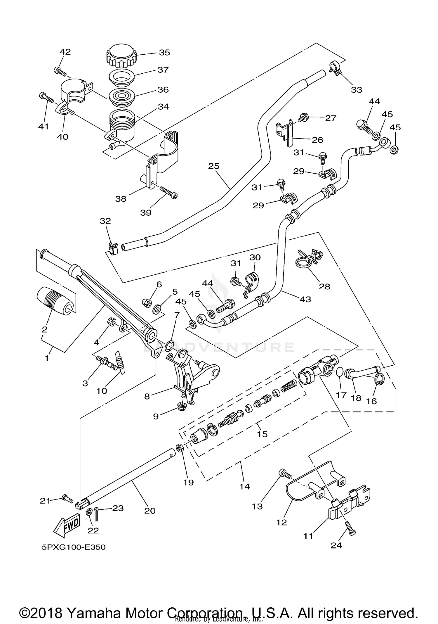 REAR MASTER CYLINDER