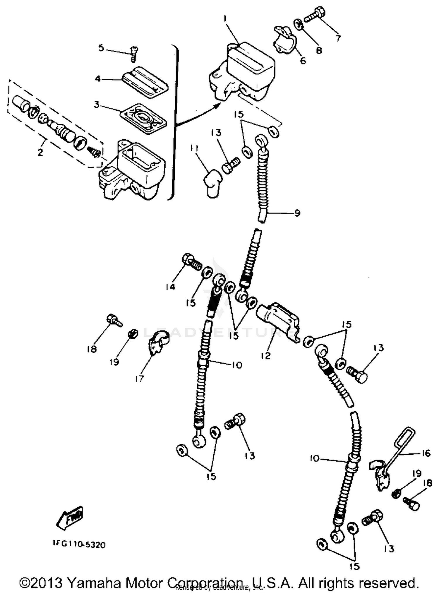 FRONT MASTER CYLINDER