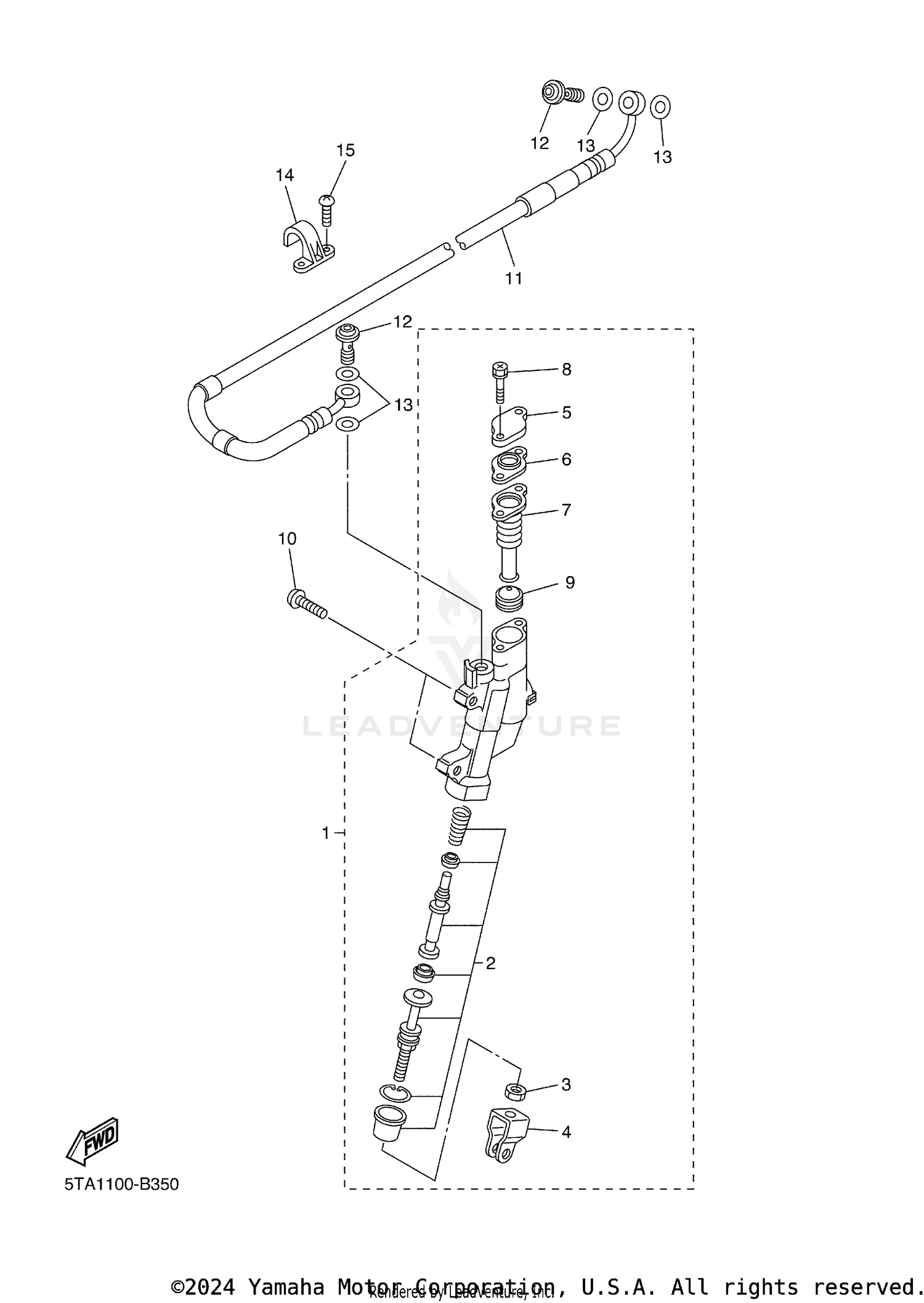 REAR MASTER CYLINDER