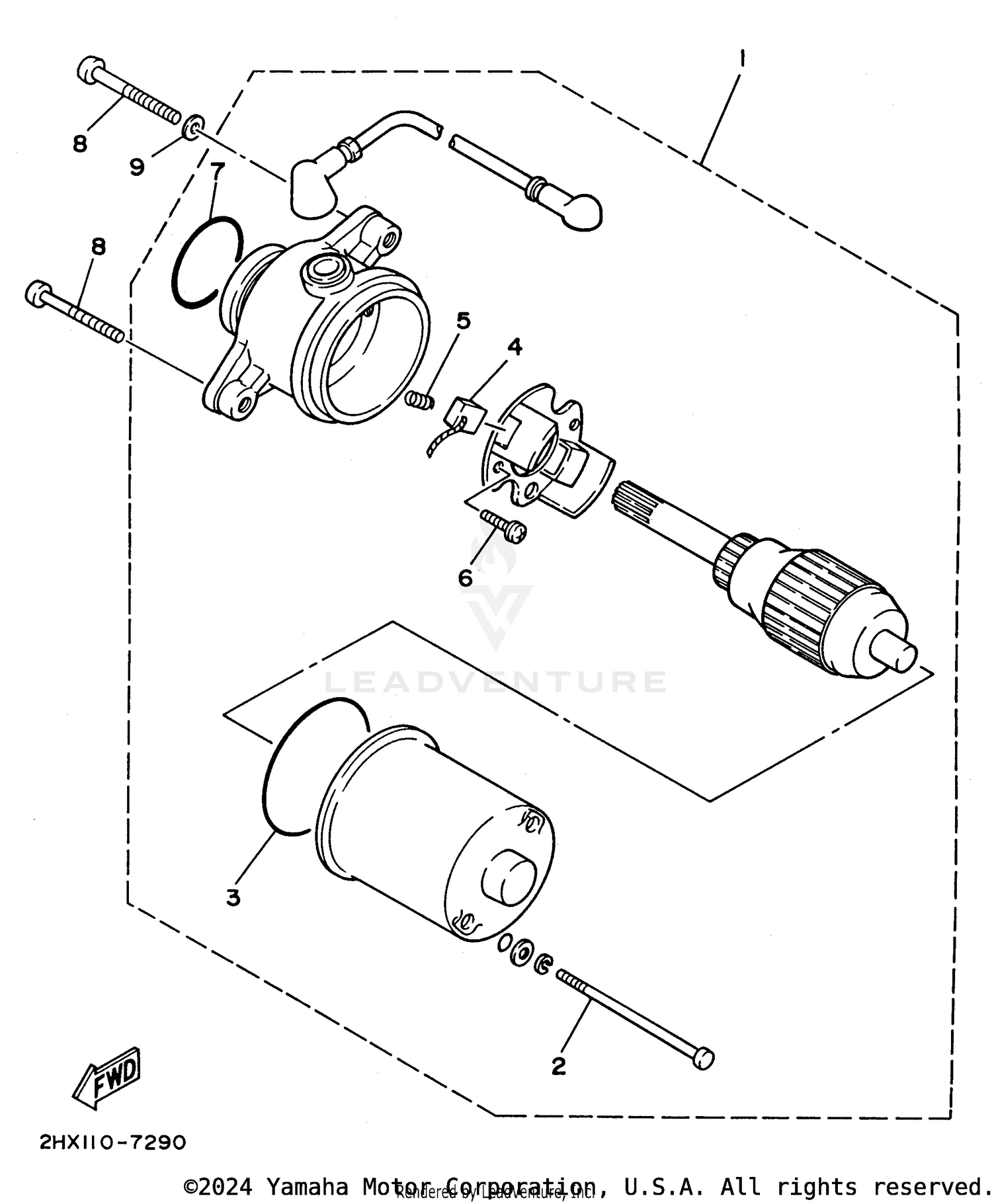 STARTING MOTOR