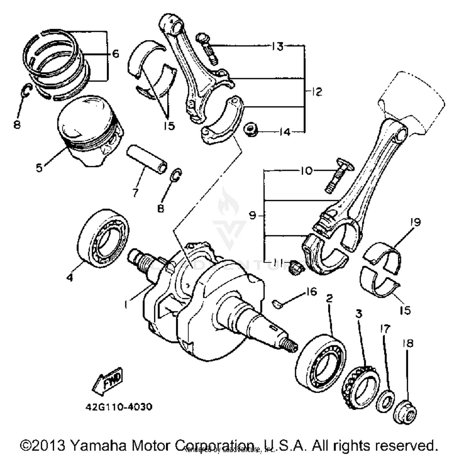 CRANKSHAFT PISTON