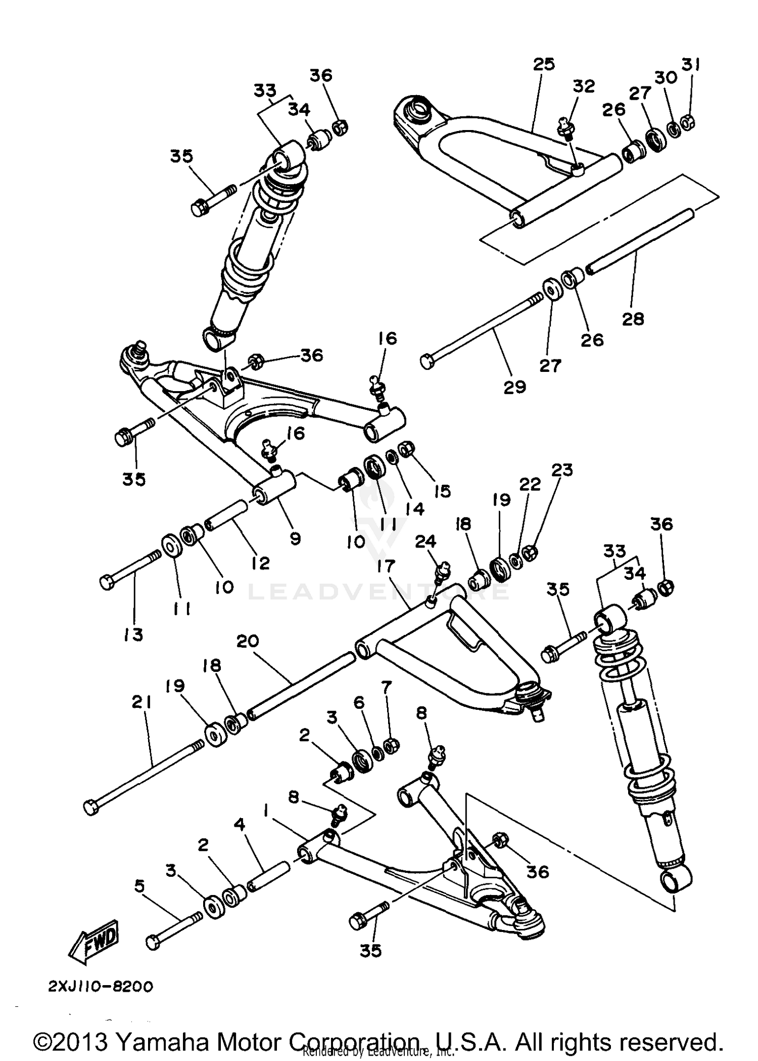 FRONT SUSPENSION WHEEL