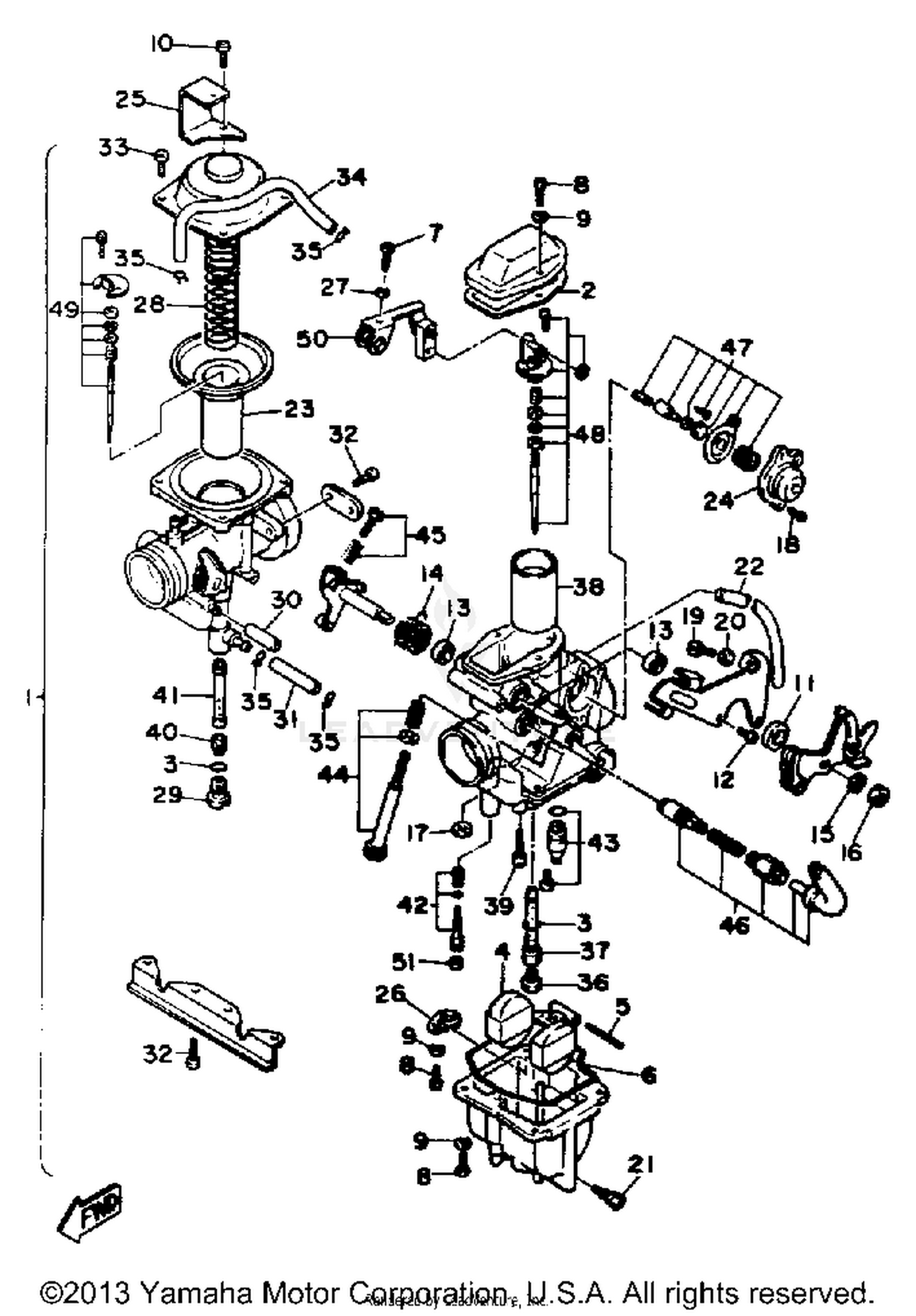 CARBURETOR (SRX600SC)