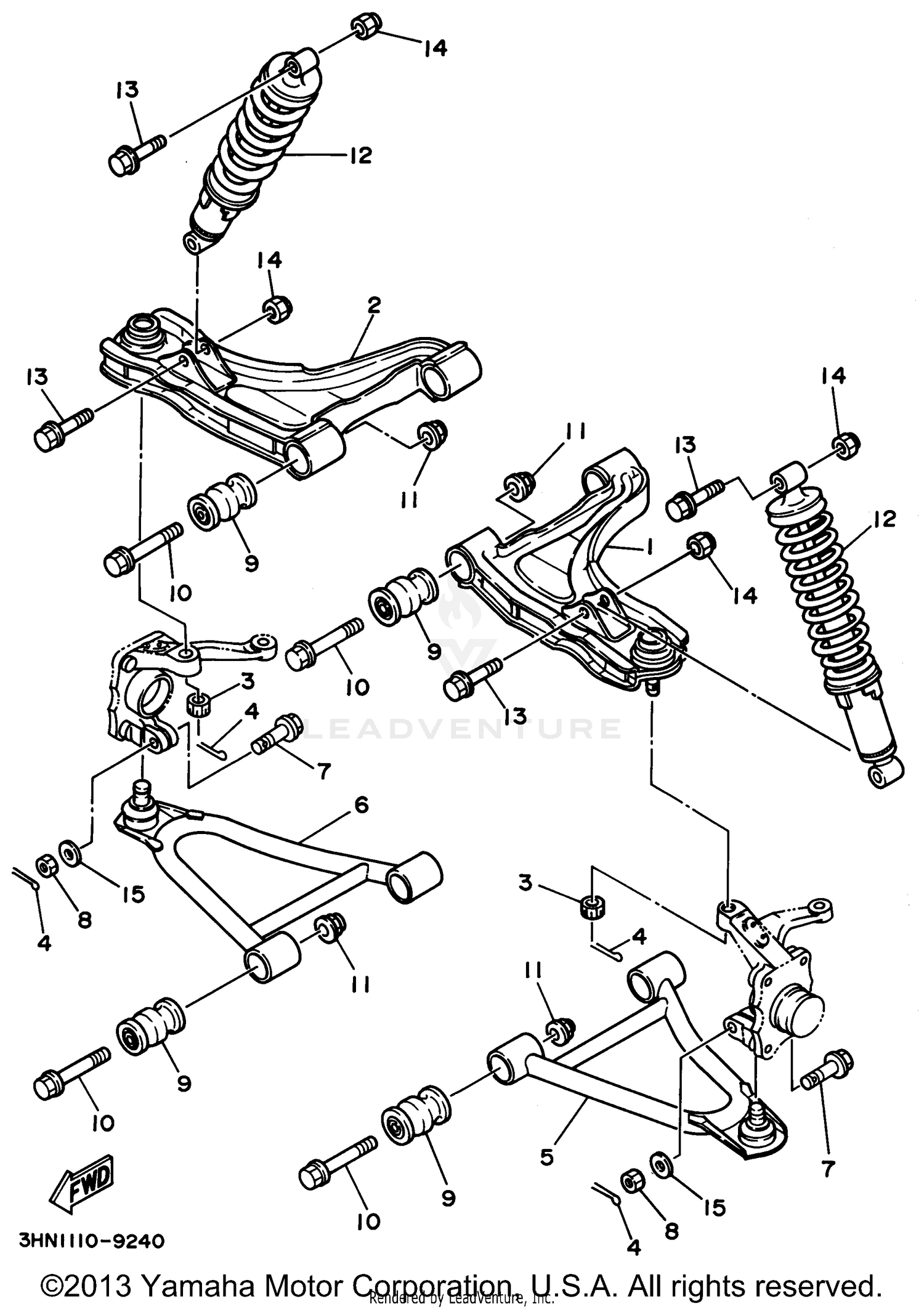 FRONT SUSPENSION - WHEEL