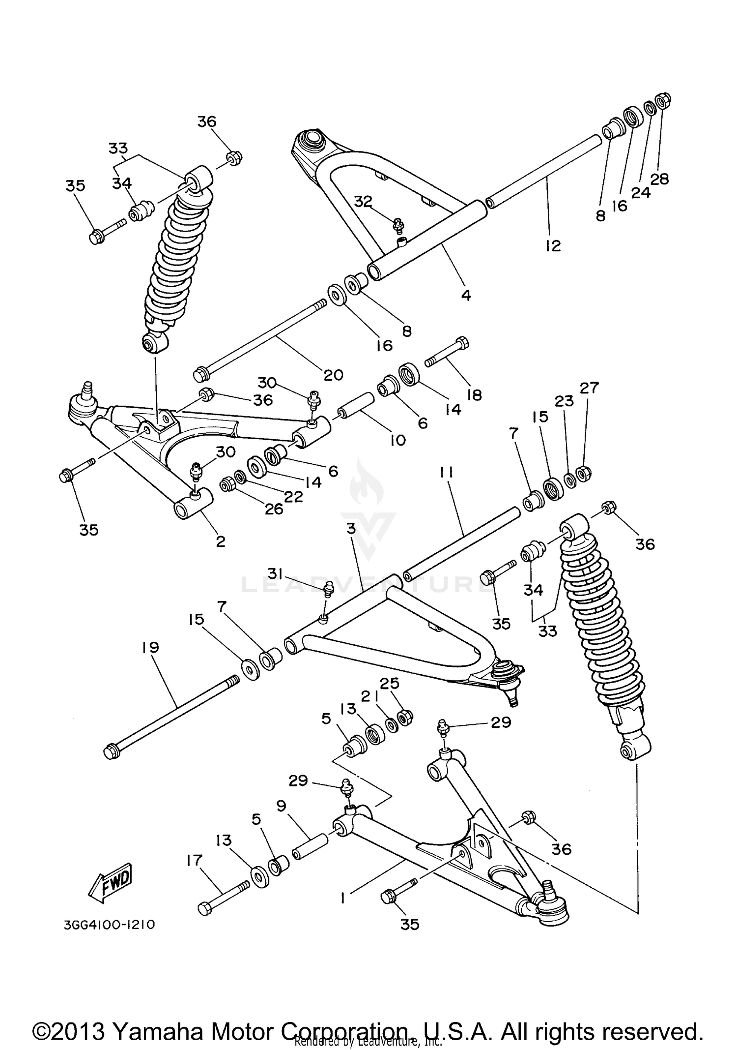 FRONT SUSPENSION - WHEEL