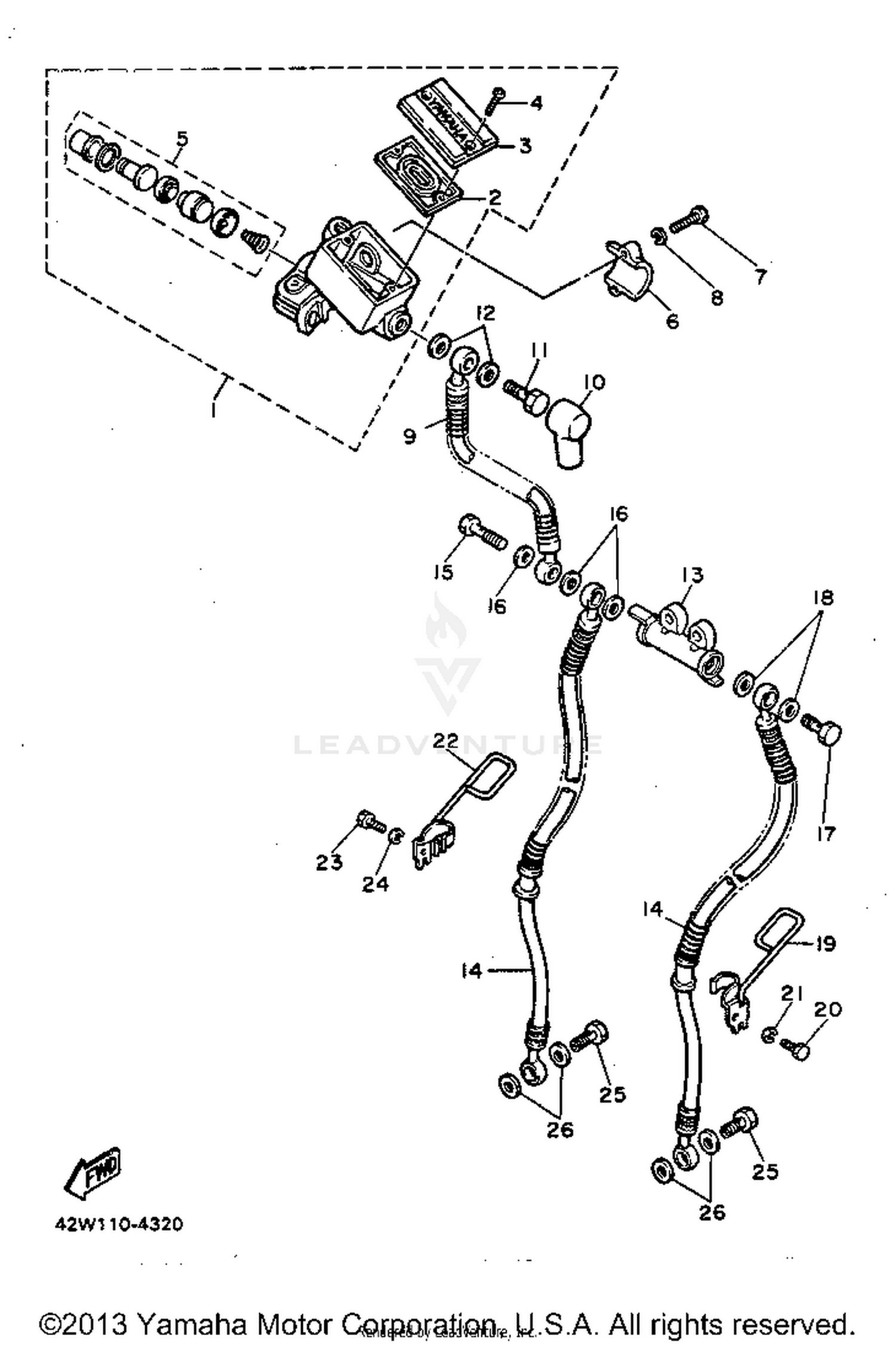 FRONT MASTER CYLINDER