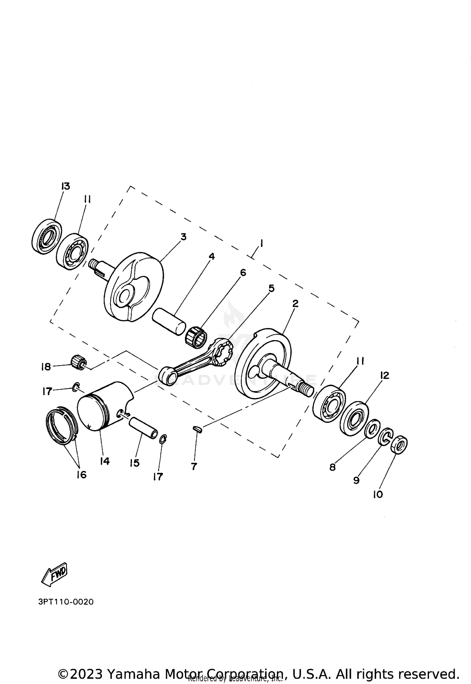CRANKSHAFT PISTON