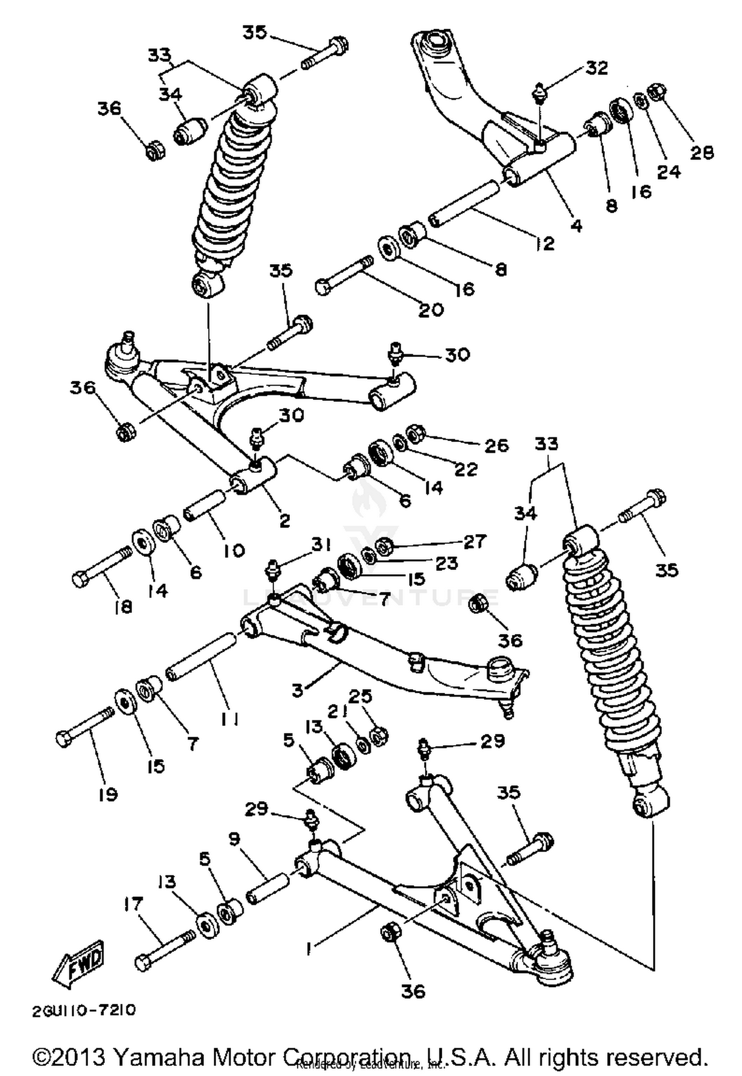 FRONT SUSPENSION-WHEEL