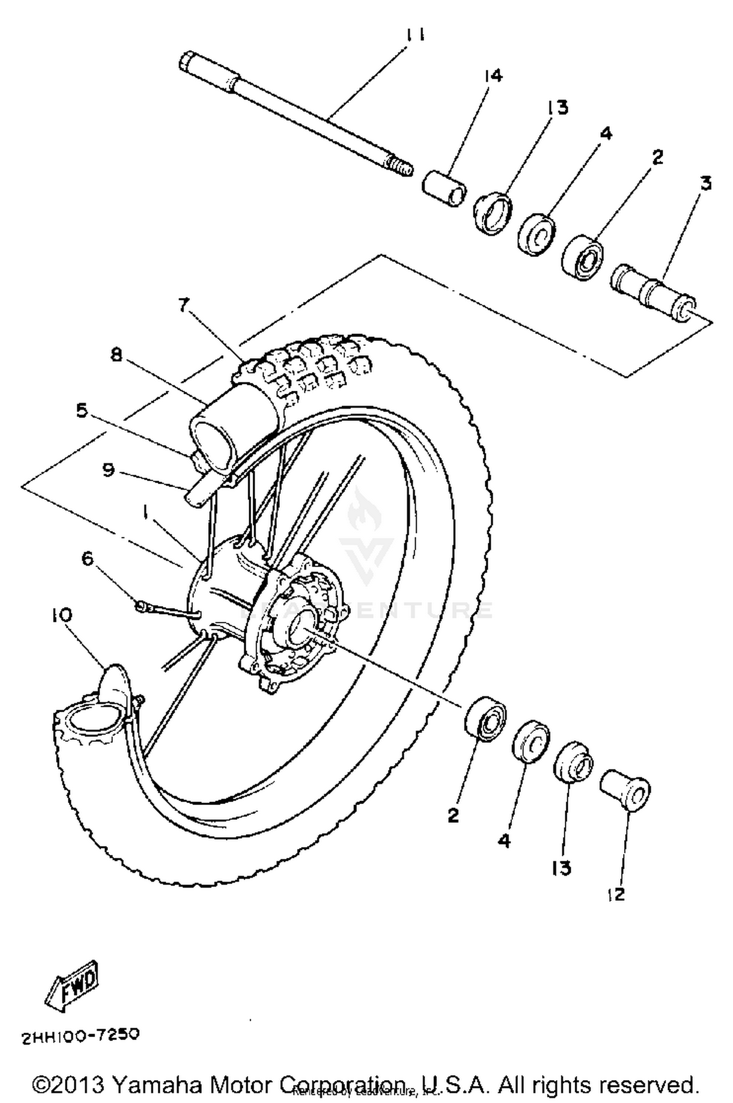 FRONT WHEEL