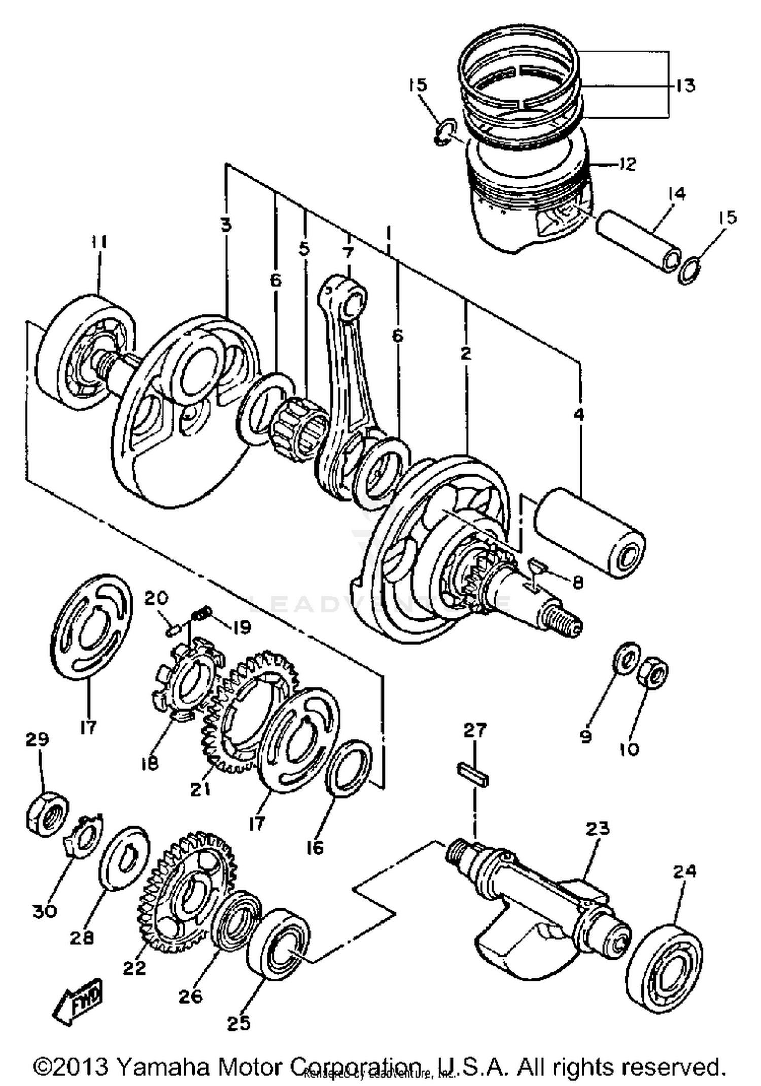CRANKSHAFT - PISTON