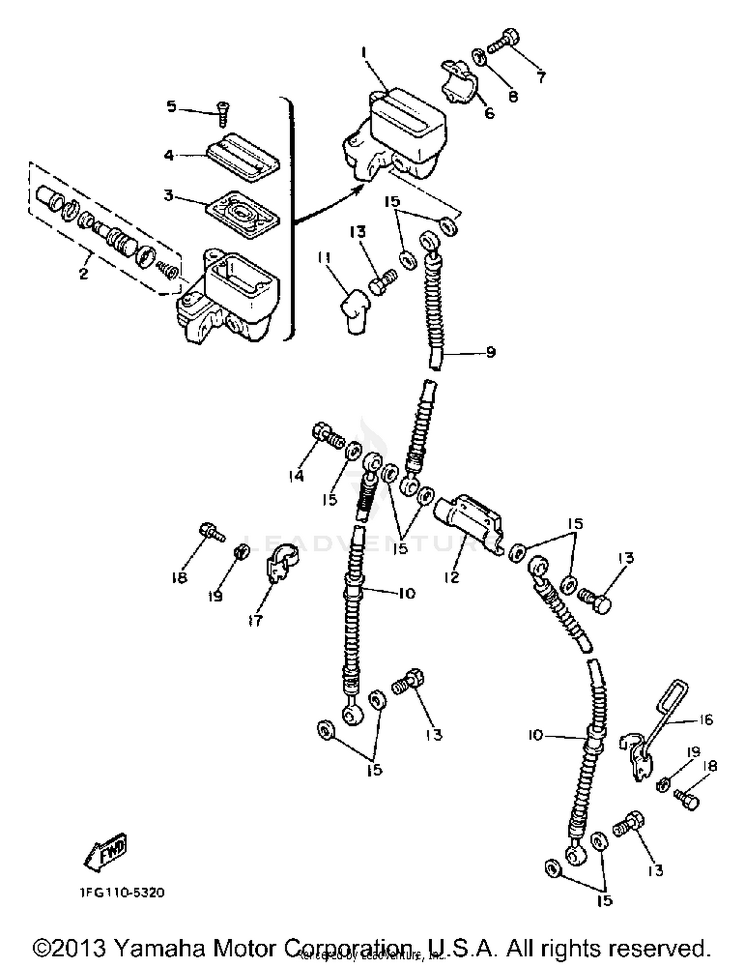 FRONT MASTER CYLINDER