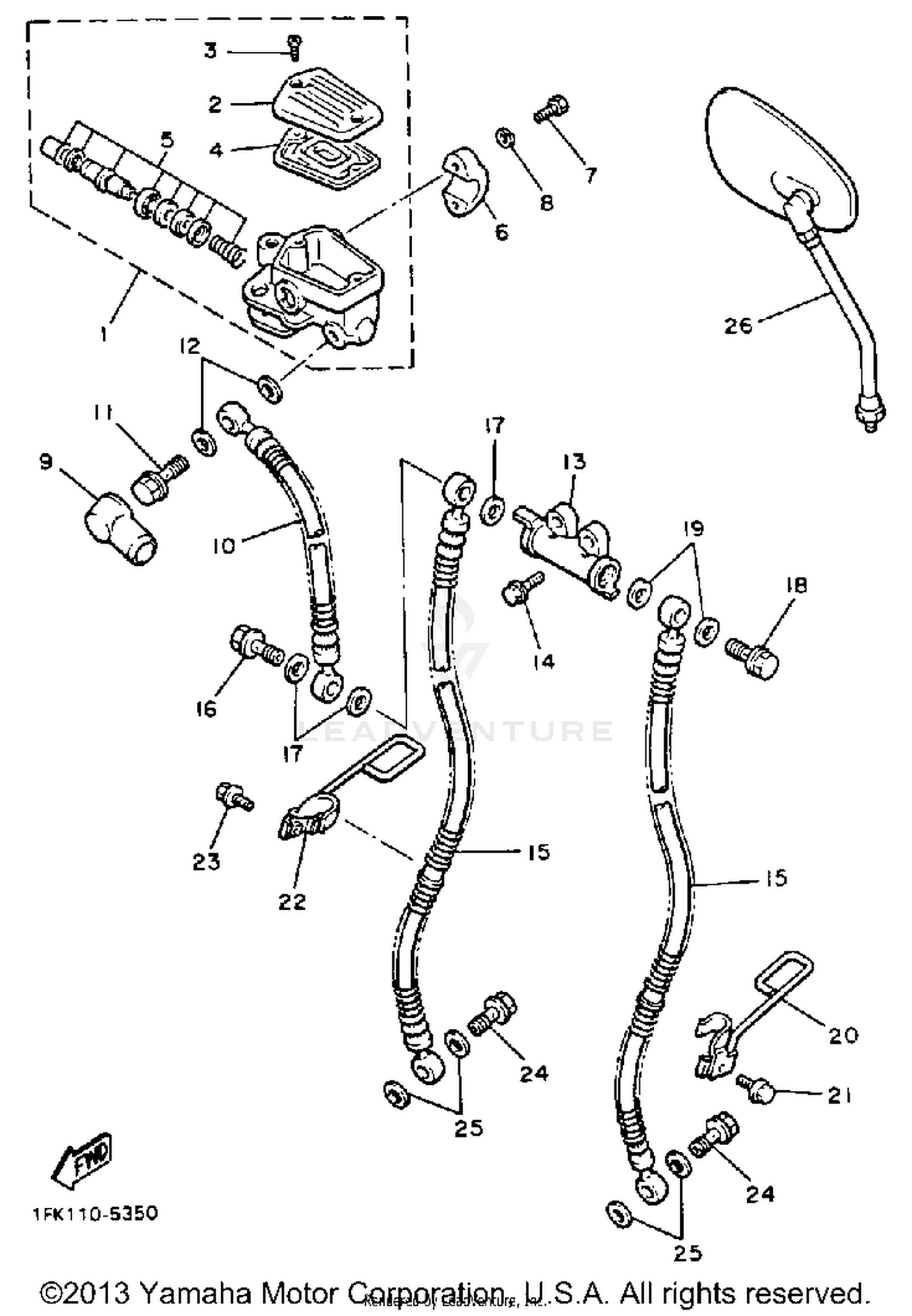 FRONT MASTER CYLINDER 1