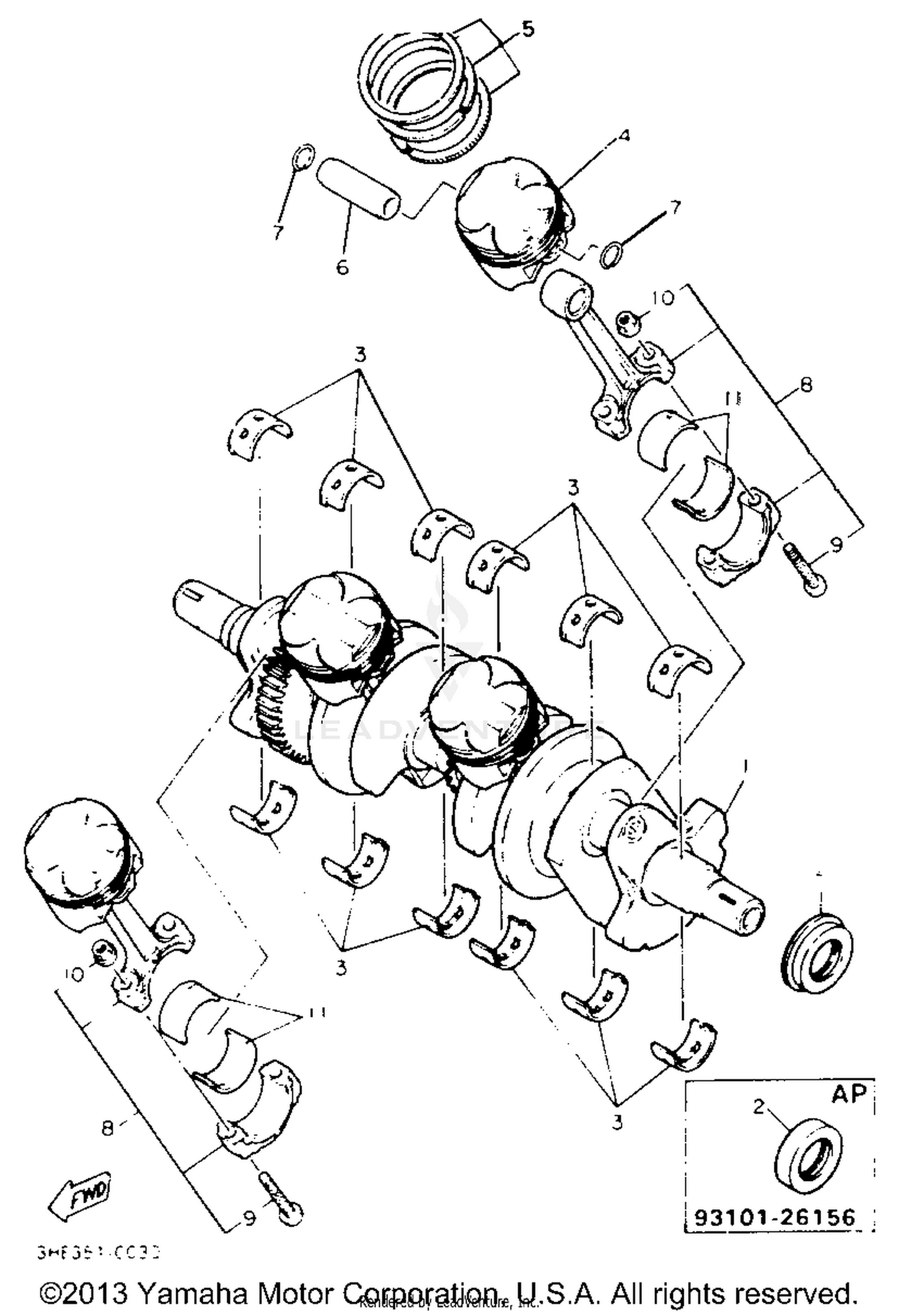CRANKSHAFT - PISTON