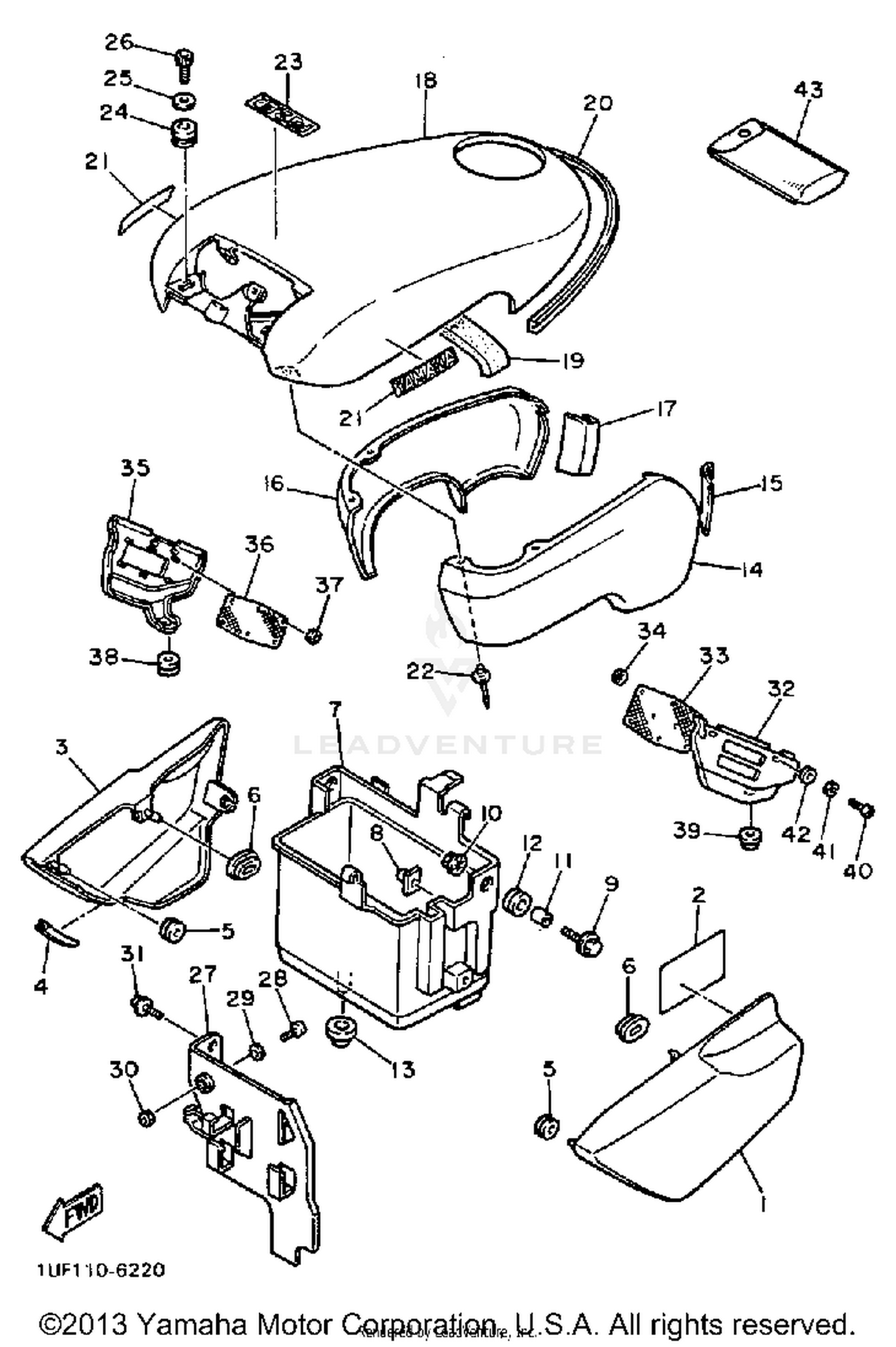 SIDE COVER CALIFORNIA MODEL ONLY