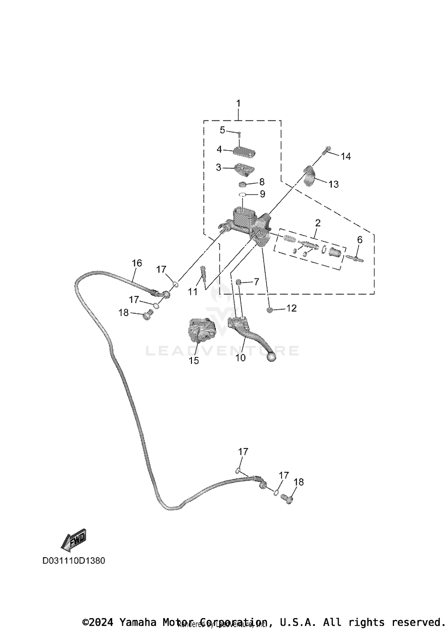 FRONT MASTER CYLINDER 2
