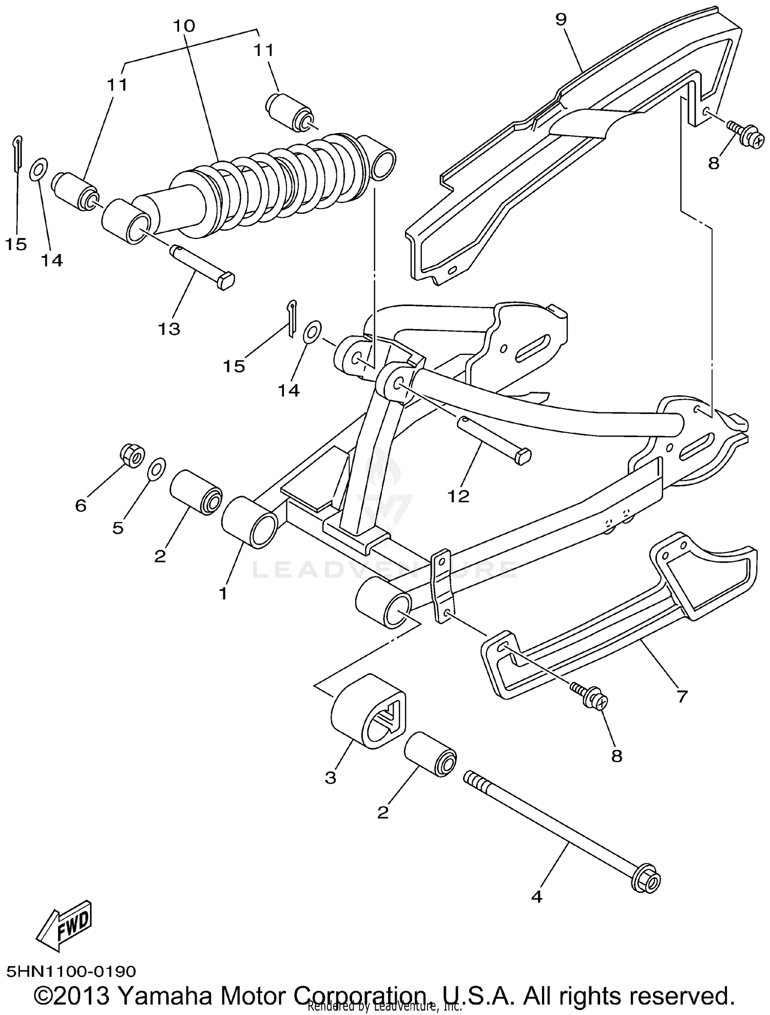 REAR ARM SUSPENSION