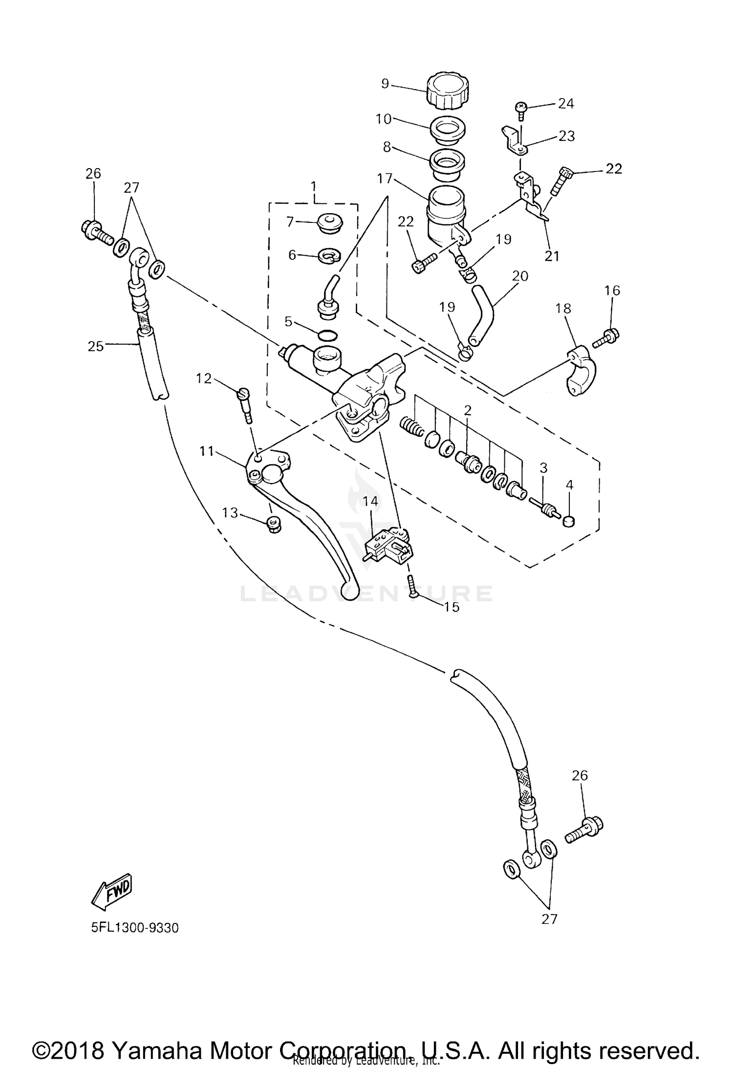 FRONT MASTER CYLINDER 2