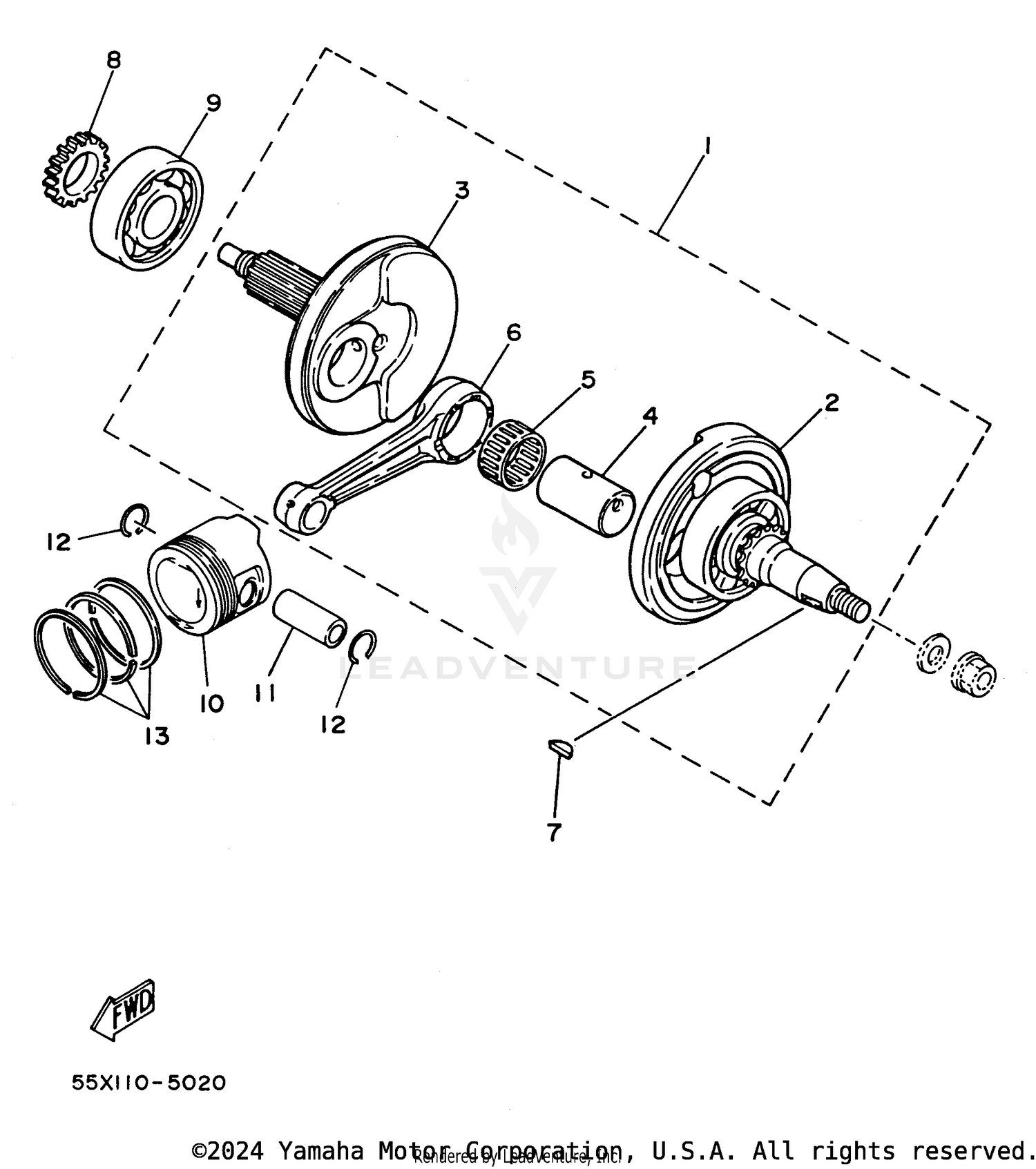 CRANKSHAFT - PISTON