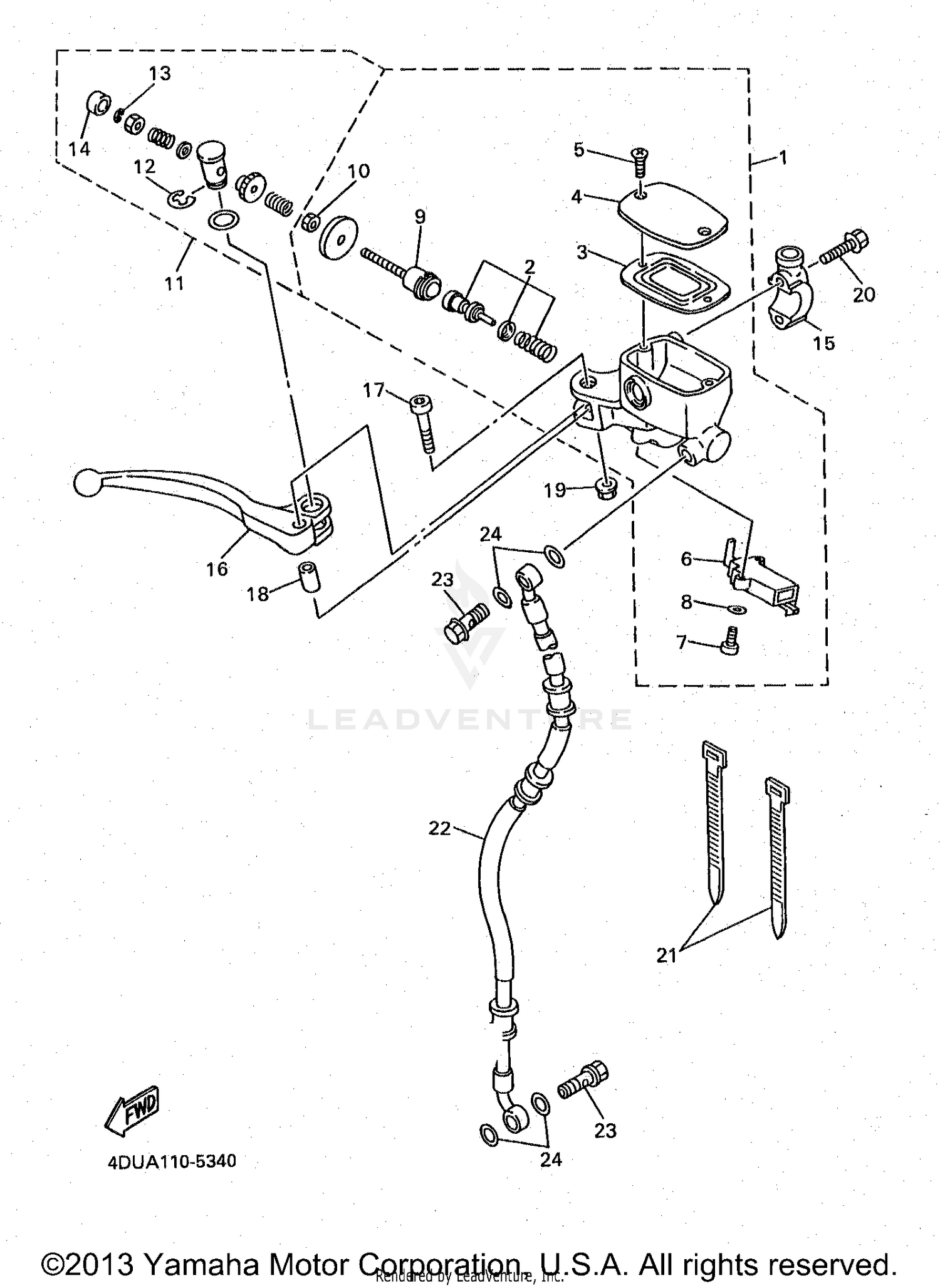 FRONT MASTER CYLINDER