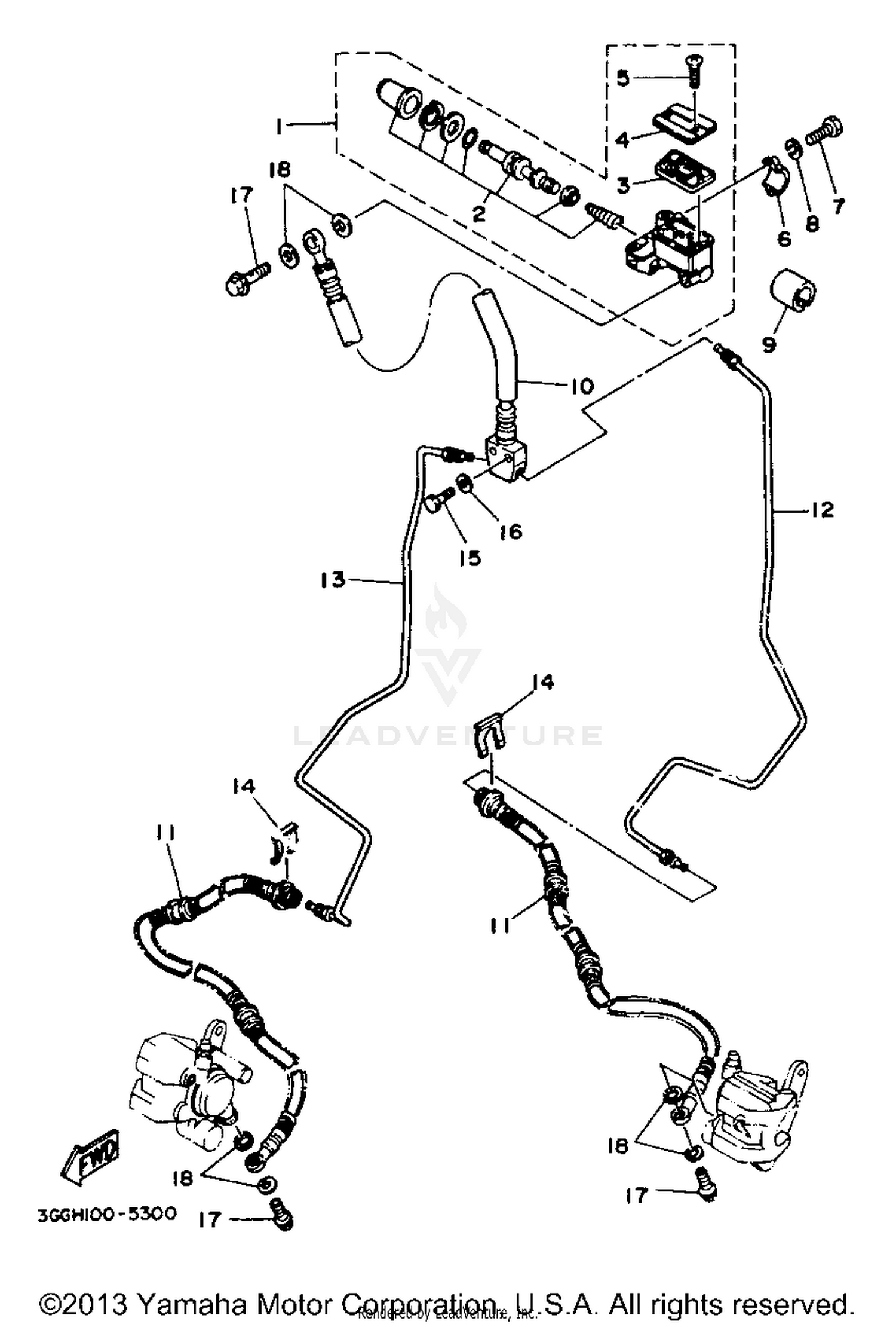 FRONT MASTER CYLINDER