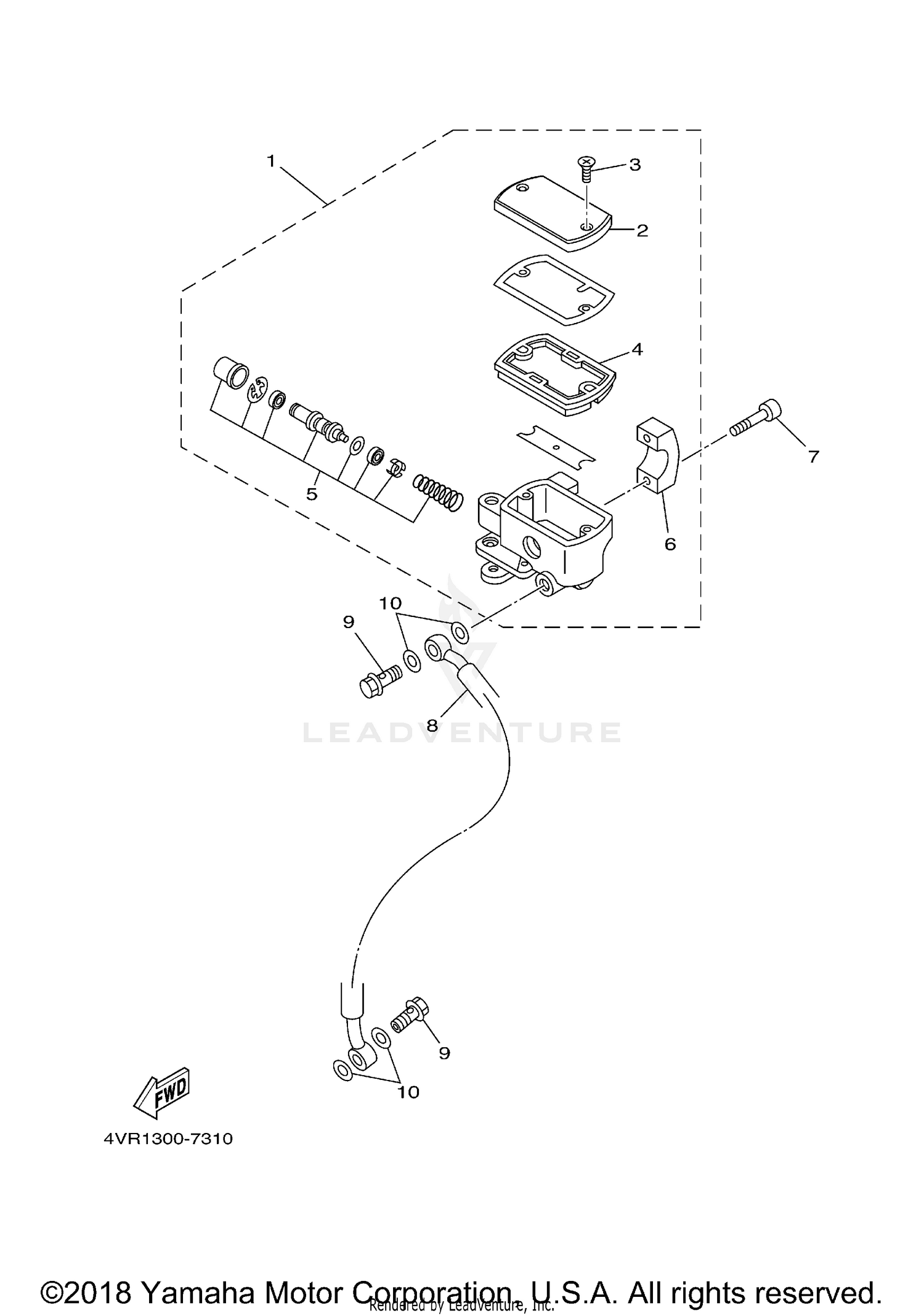 FRONT MASTER CYLINDER