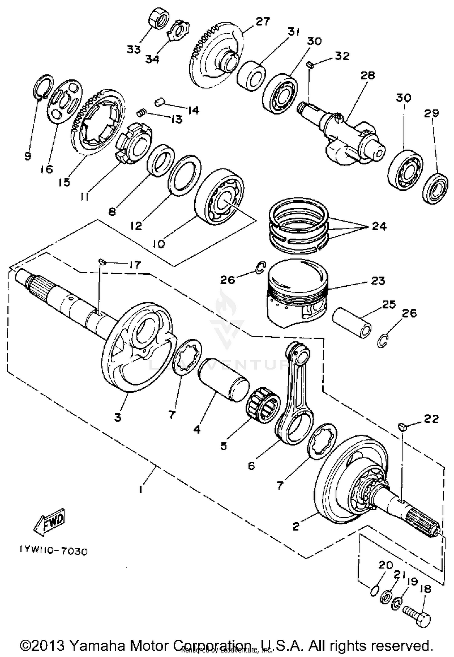 CRANKSHAFT - PISTON