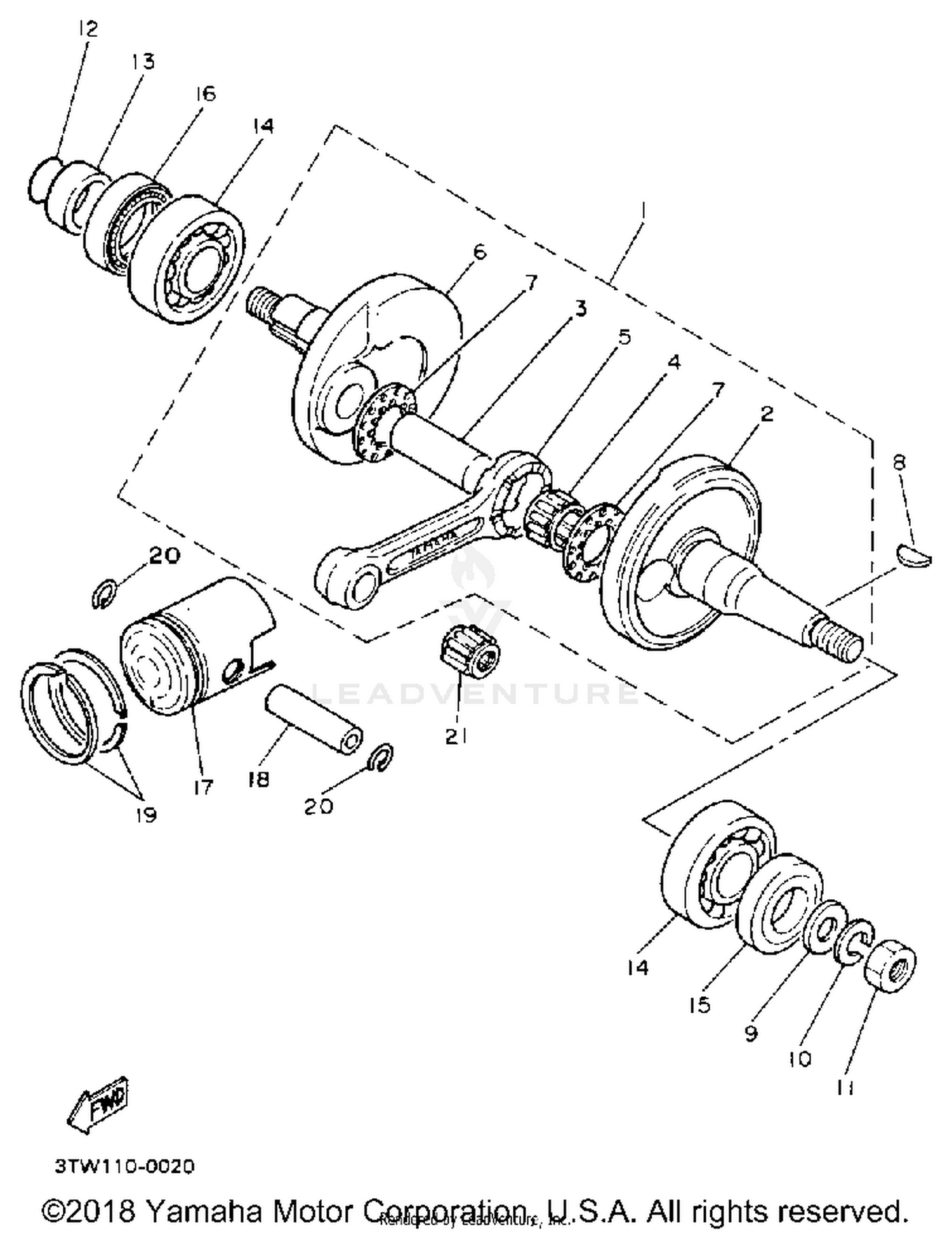 CRANKSHAFT - PISTON