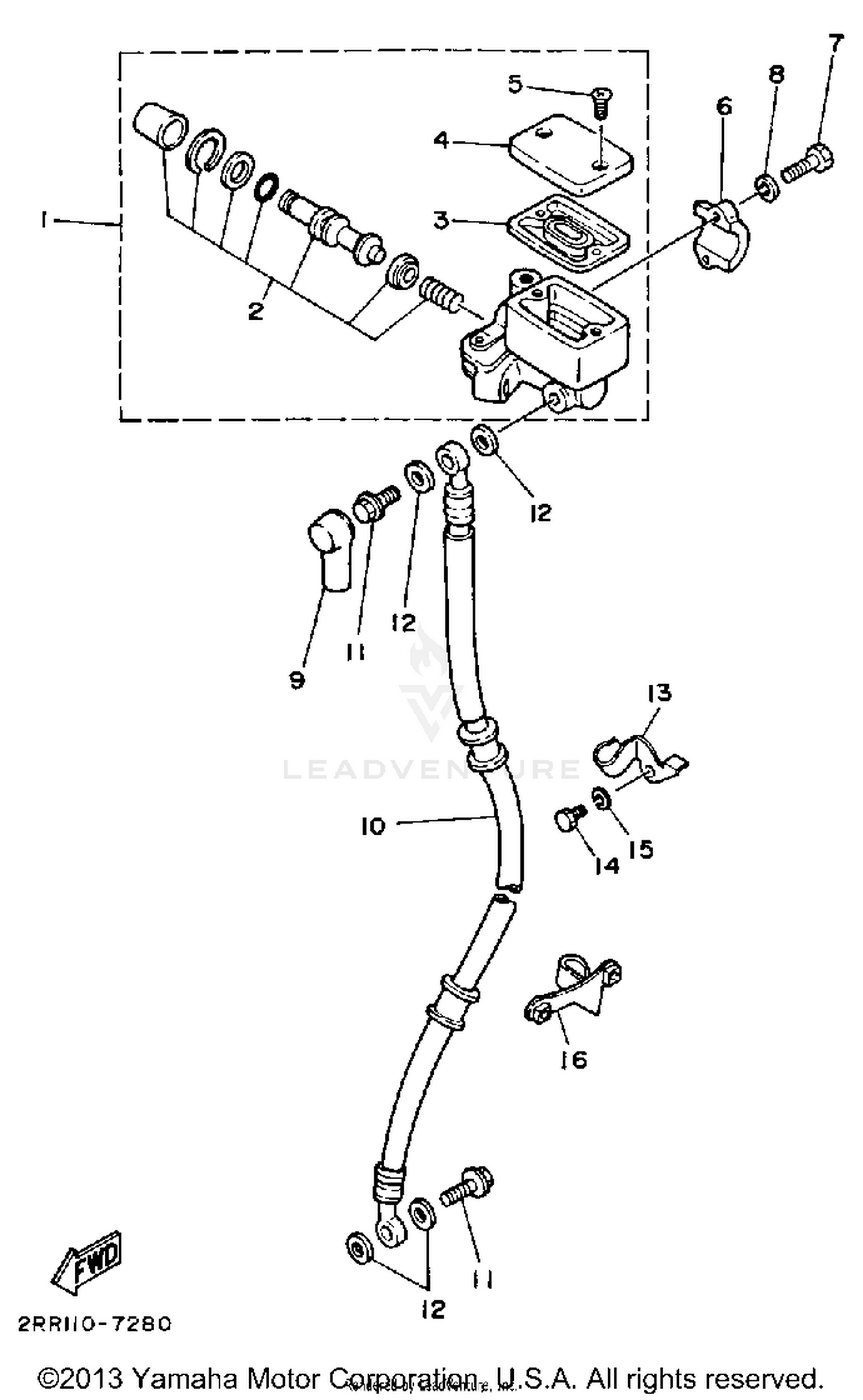 FRONT MASTER CYLINDER