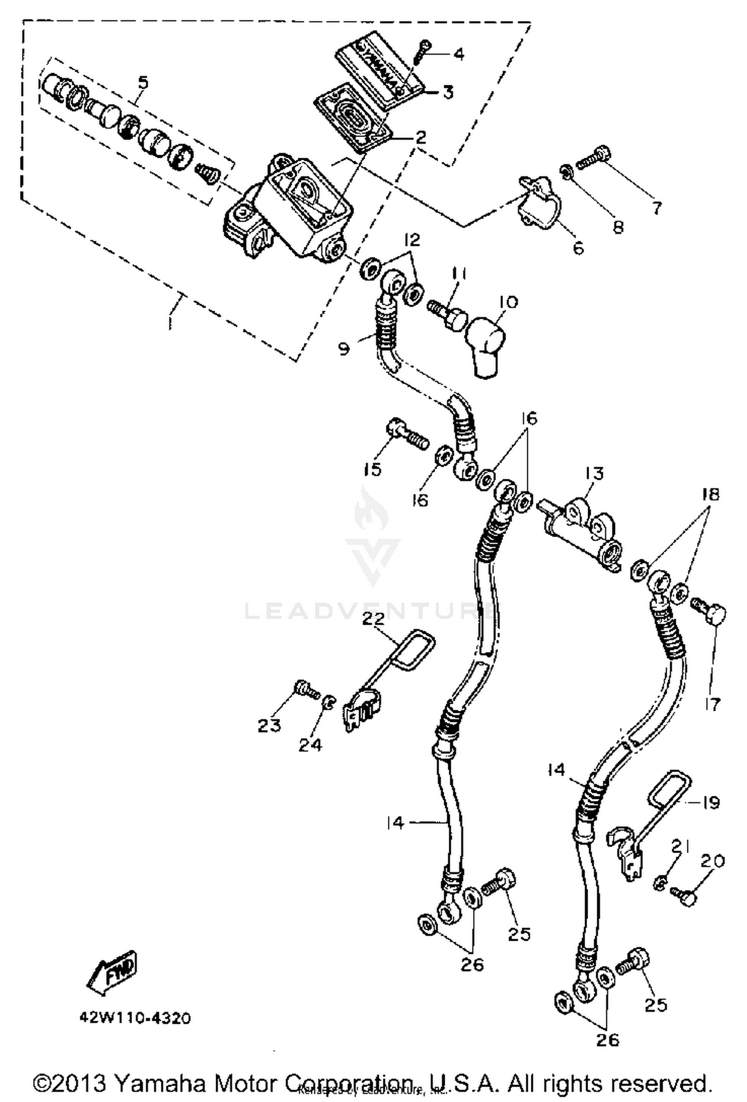 FRONT MASTER CYLINDER