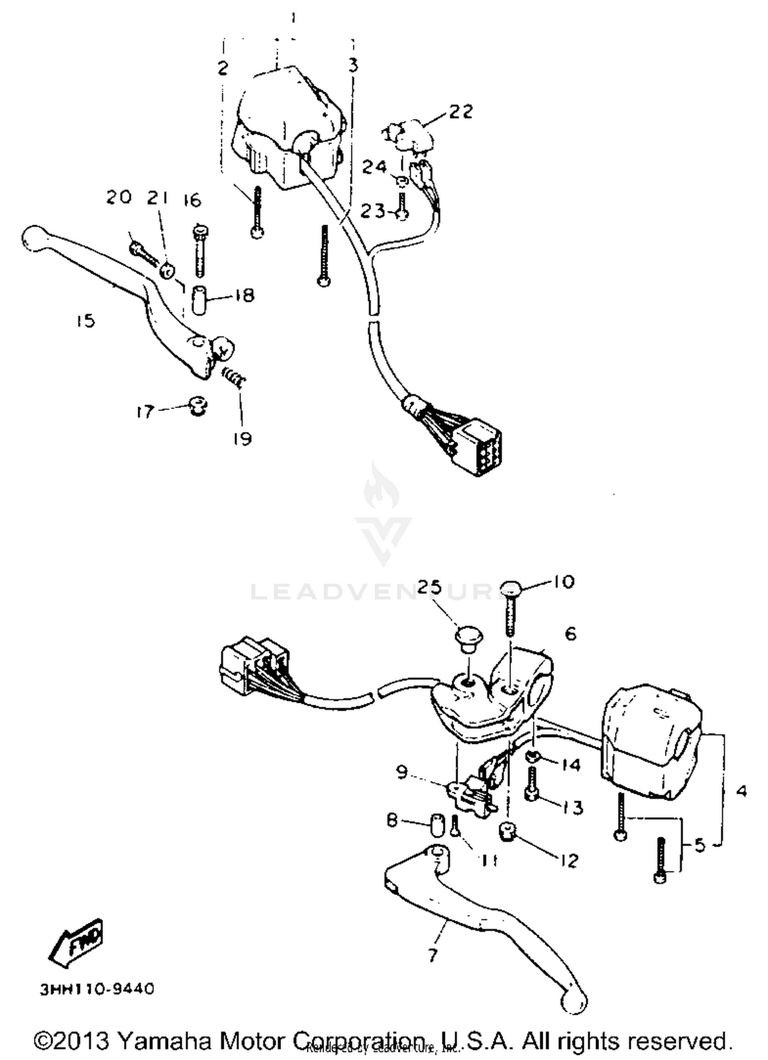 HANDLE SWITCH - LEVER
