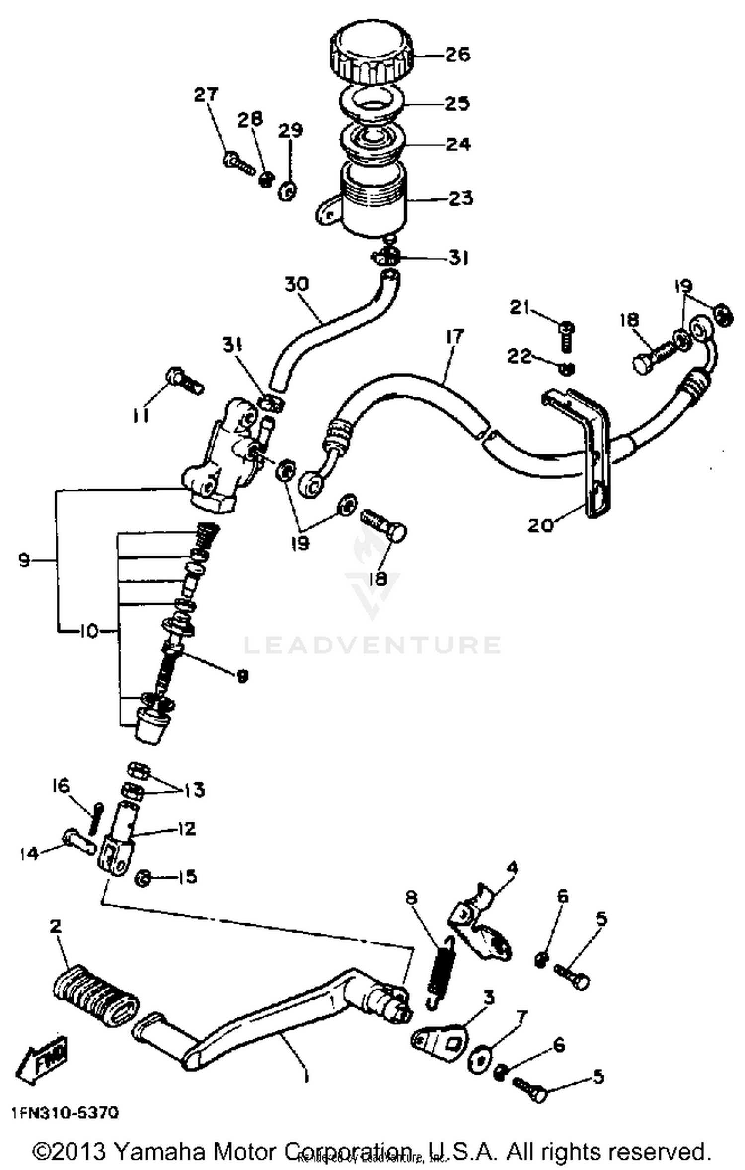 REAR MASTER CYLINDER