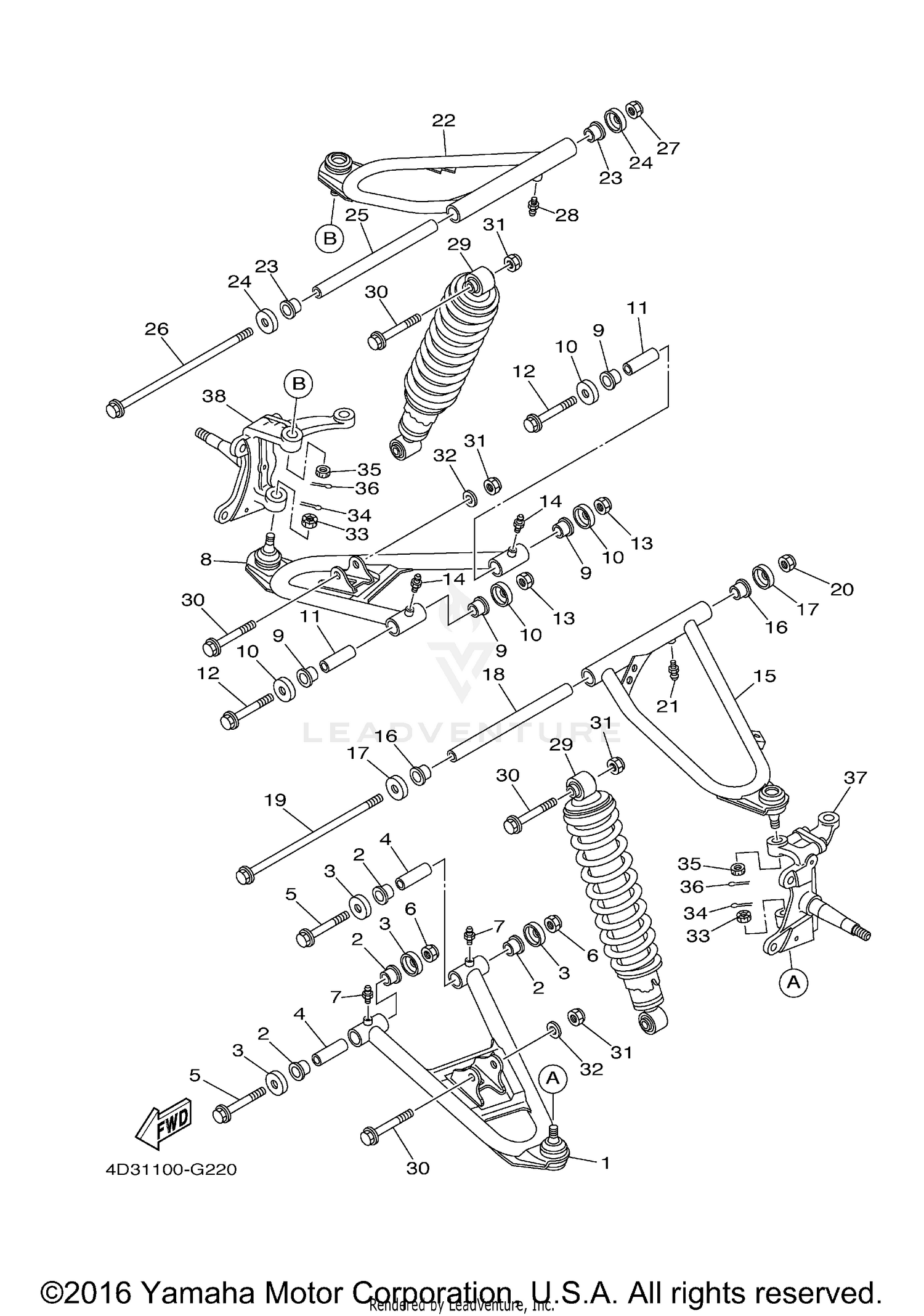 FRONT SUSPENSION WHEEL