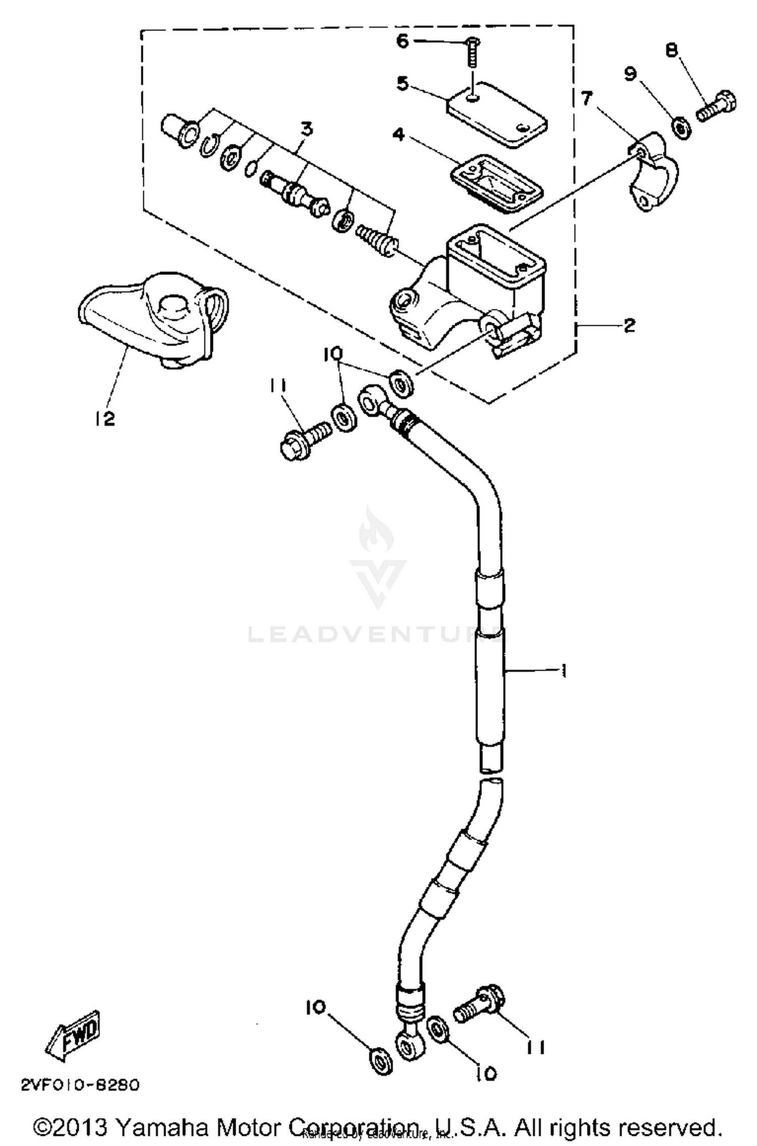 FRONT MASTER CYLINDER
