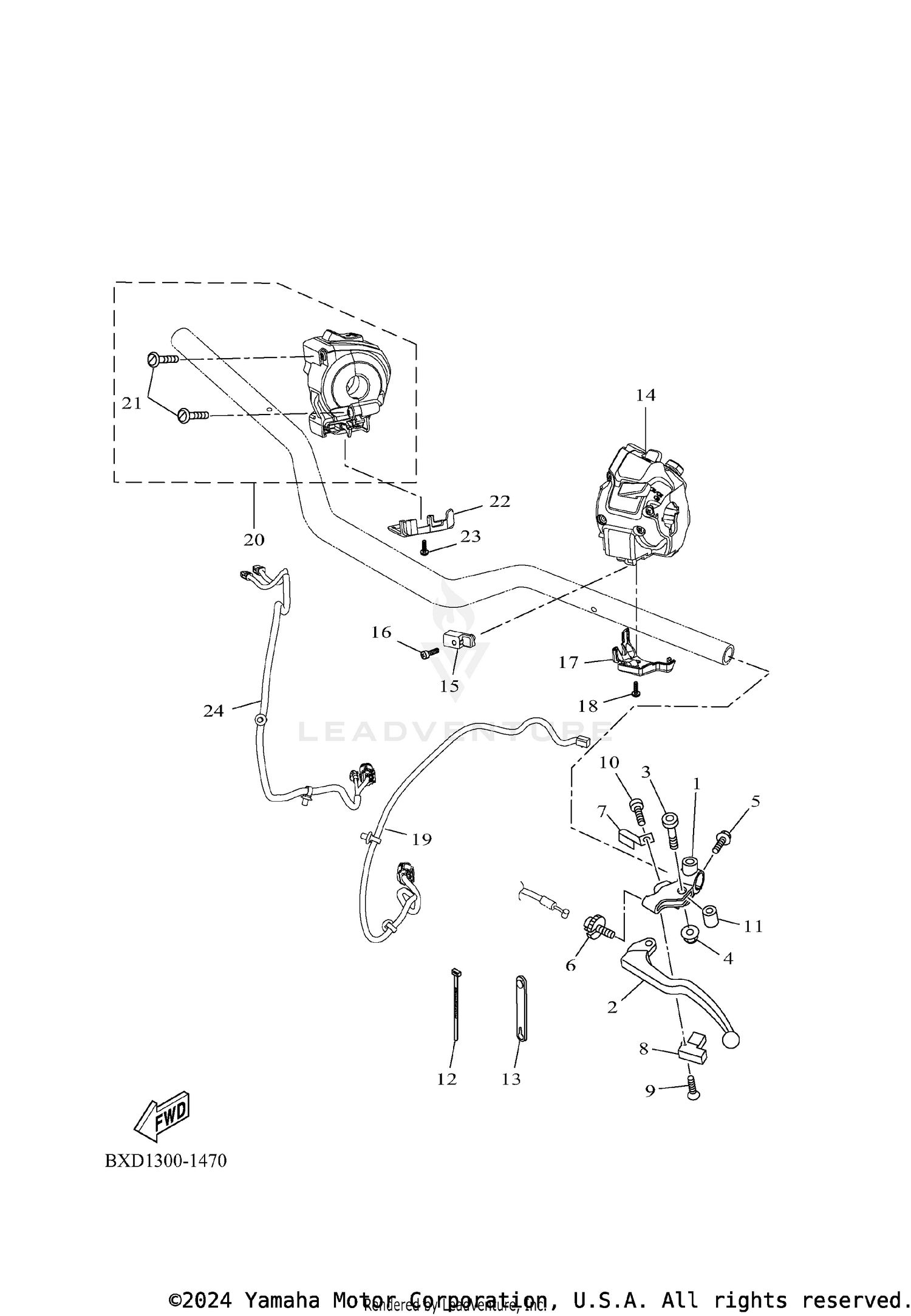 HANDLE SWITCH & LEVER
